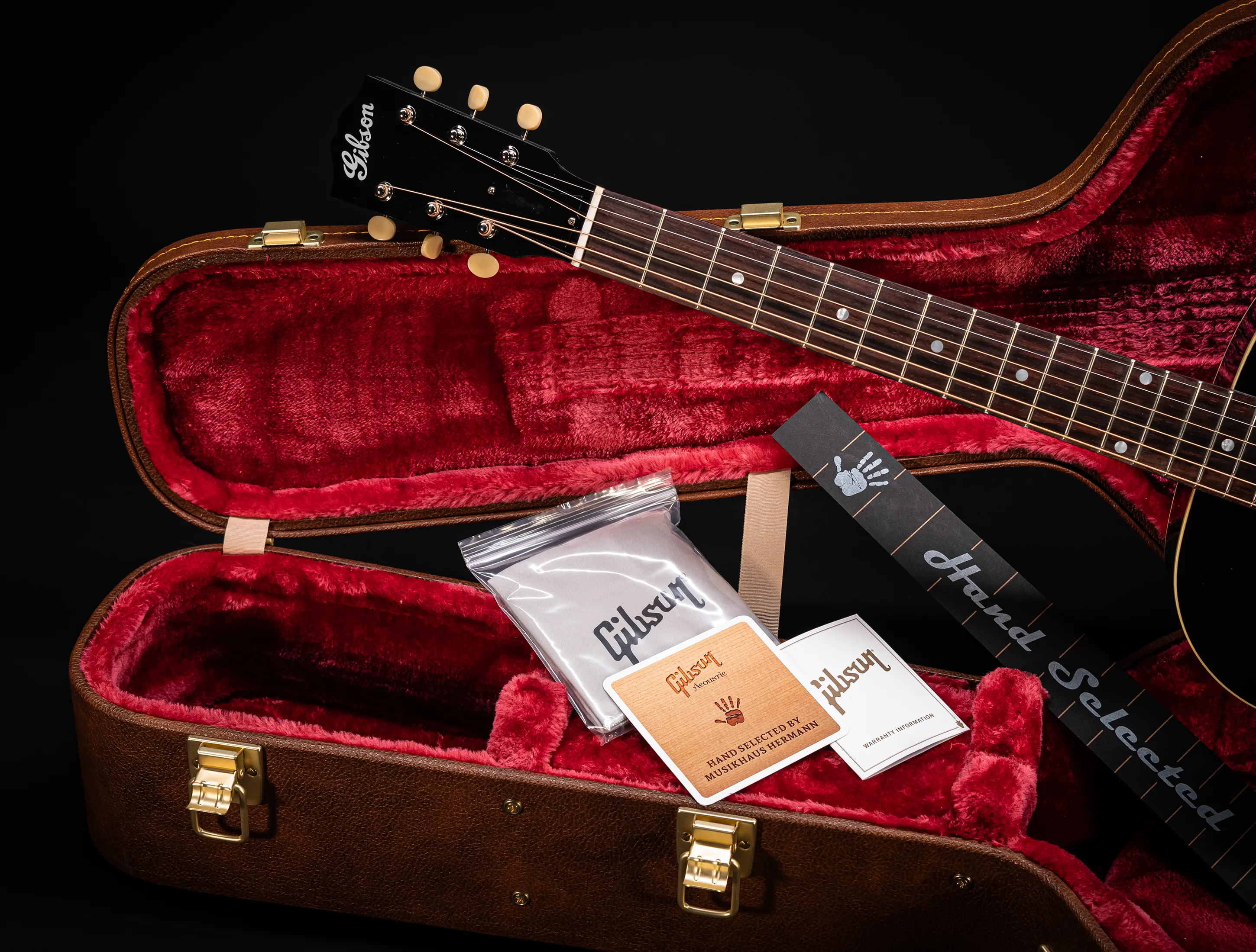 Galerie anzeigen (22 Bilder) a164464 Gibson L-00 Original Ebony