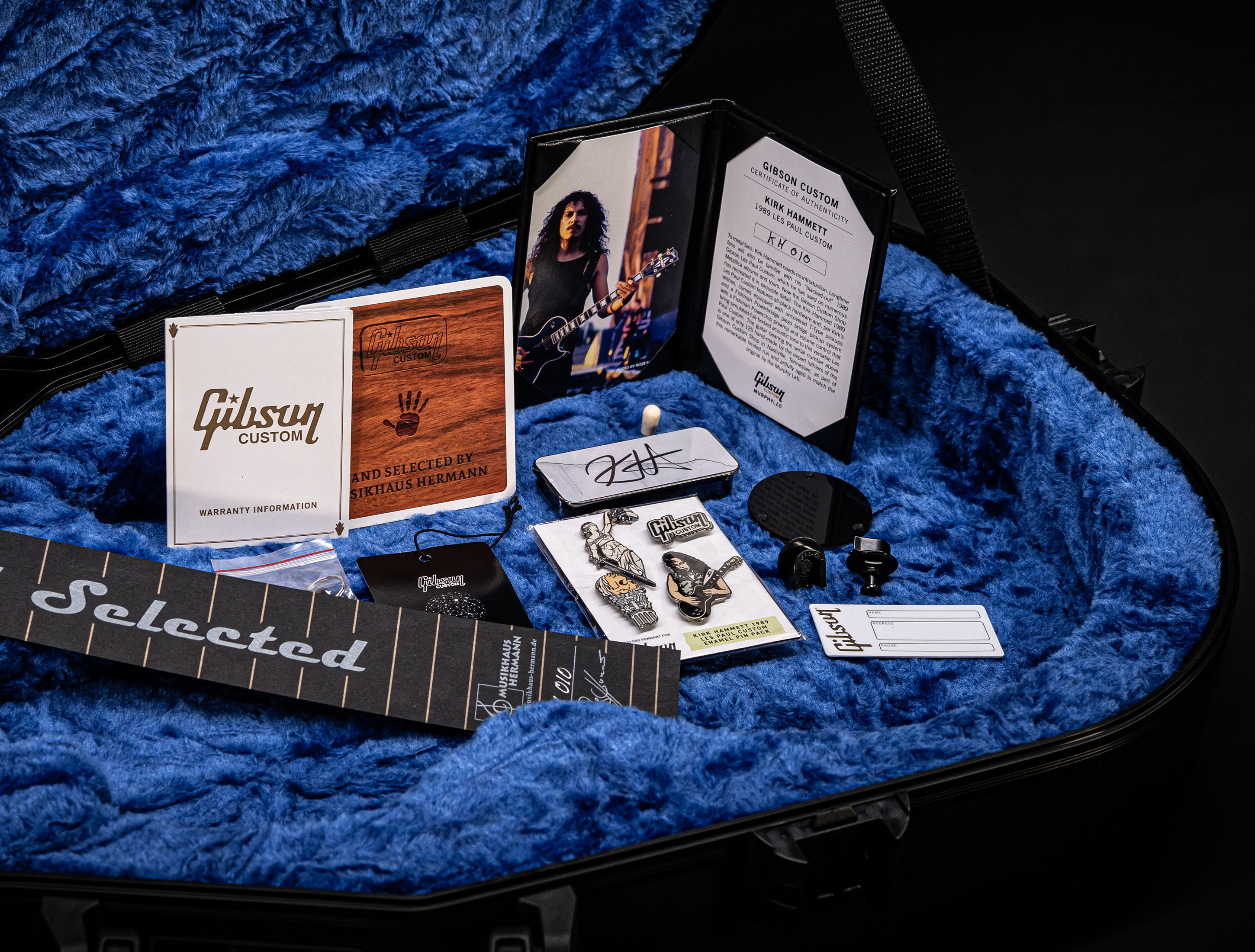 a153300 Gibson-Kirk-Hammett-1989-Les-Paul-Custom-Ebony-Limited-No-010