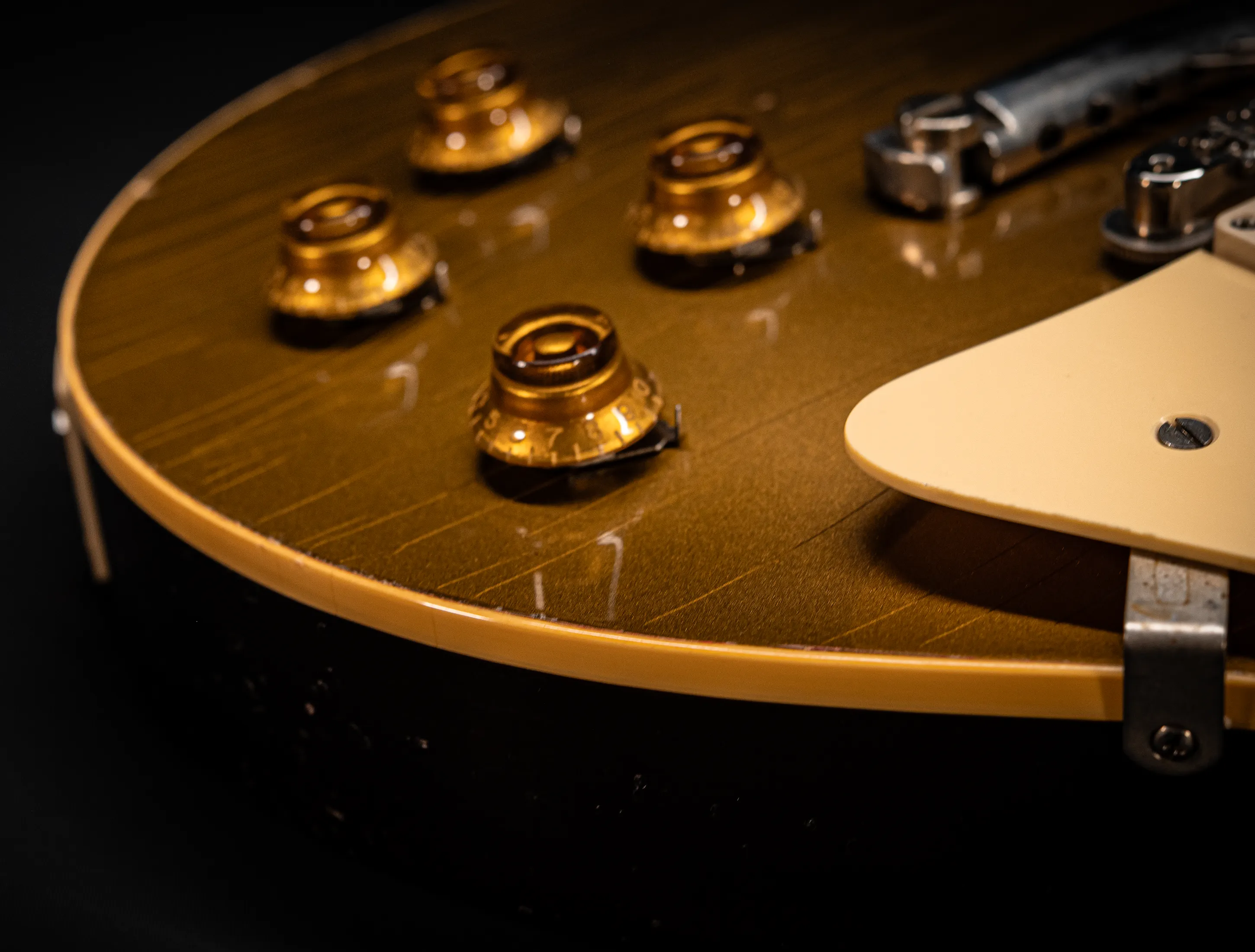 a164766 Gibson Les Paul 1957 Goldtop Darkback Reissue Murphy Lab Light Aged