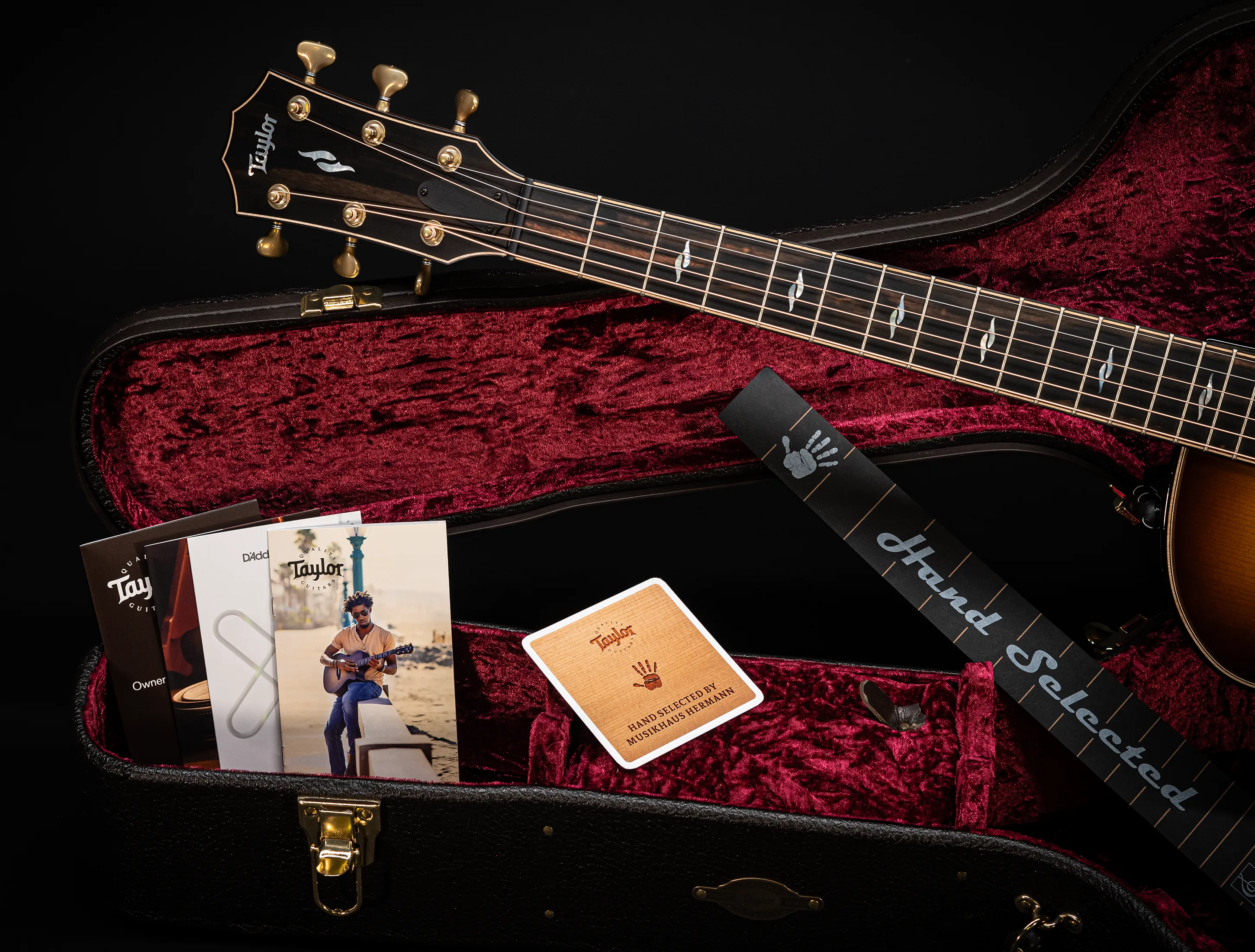a171157 Taylor Builders Edition 814ce Honduras Palisander meets Adirondack Musikhaus-Hermann
