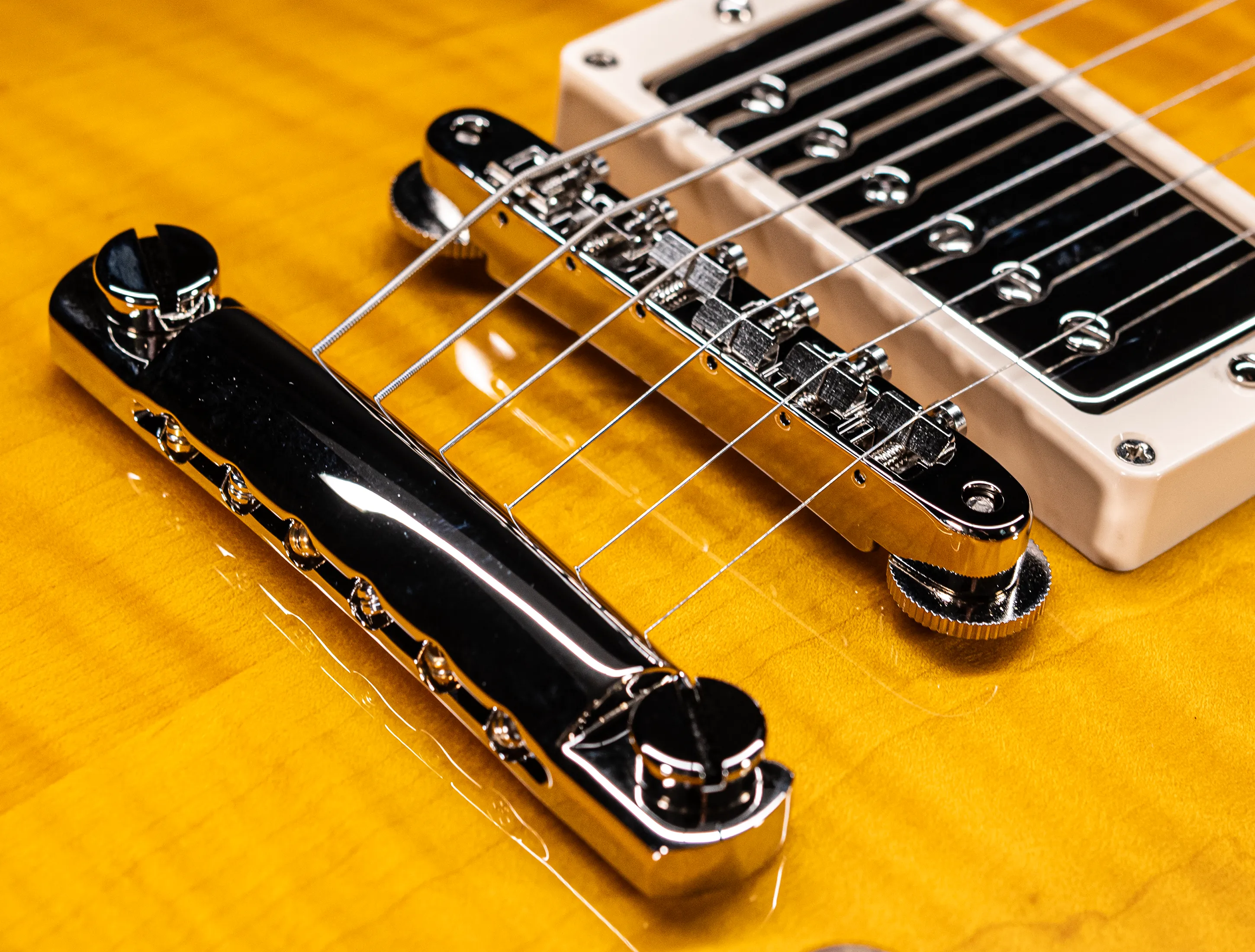 Gibson Les Paul 1959 Reissue Factory Special GLOSS - Golden Poppy Burst