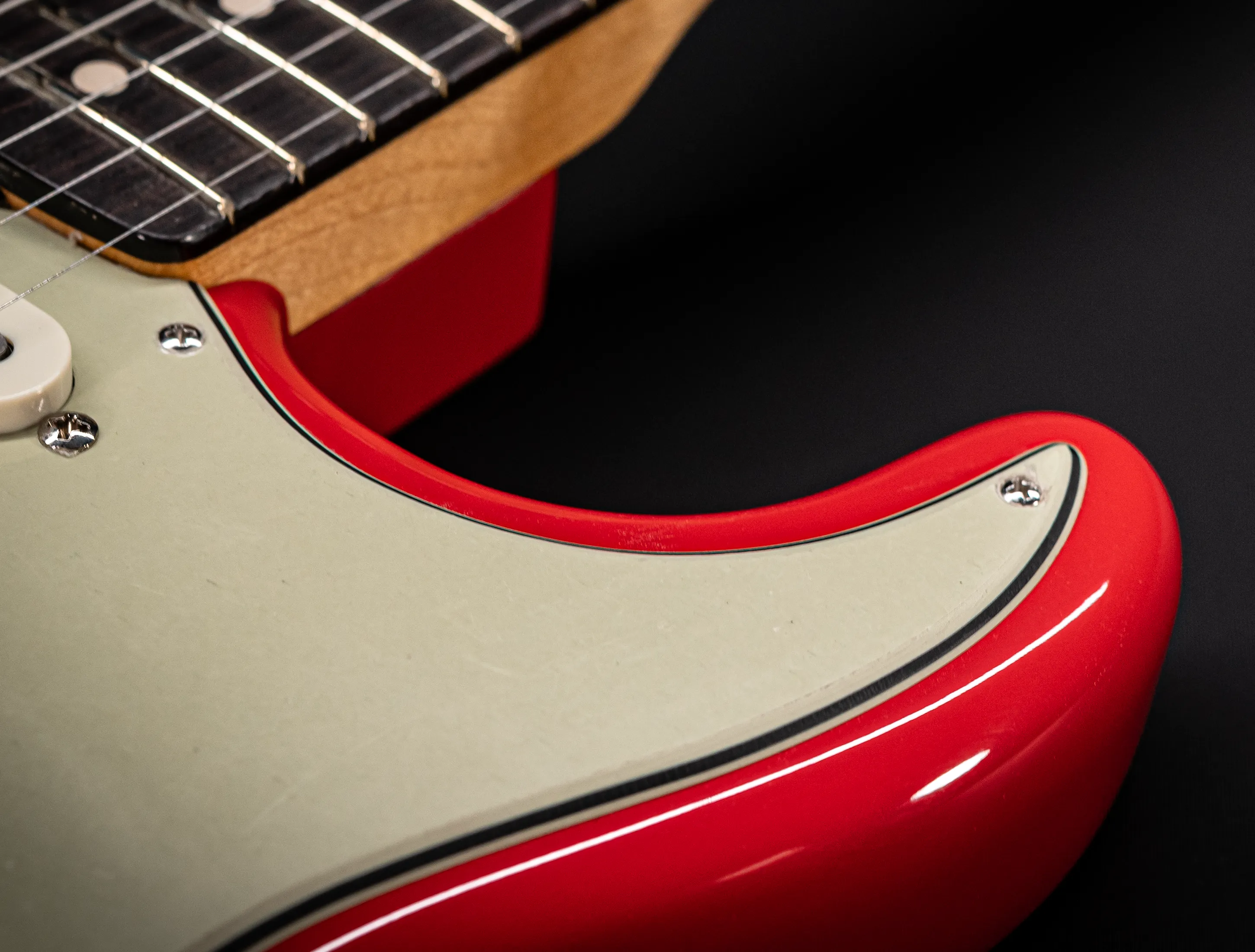 Fender MBD 50/60 inspired Stratocaster GLOSS NOS - Hot Rod Red