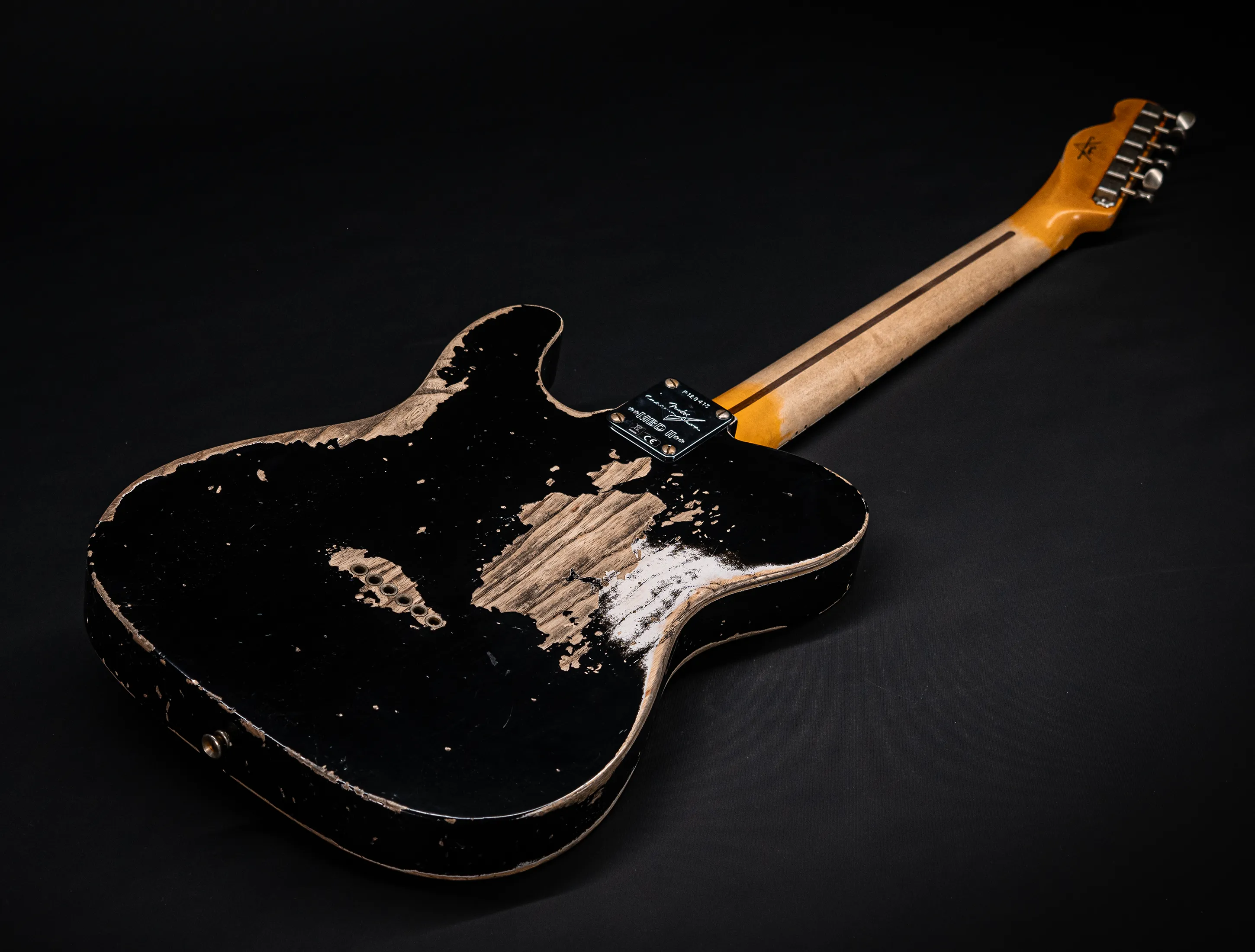 a176191-Fender-MBD-II-Limited-1952-Humbucker-Telecaster-Super-Heavy-Relic-Aged-Black-