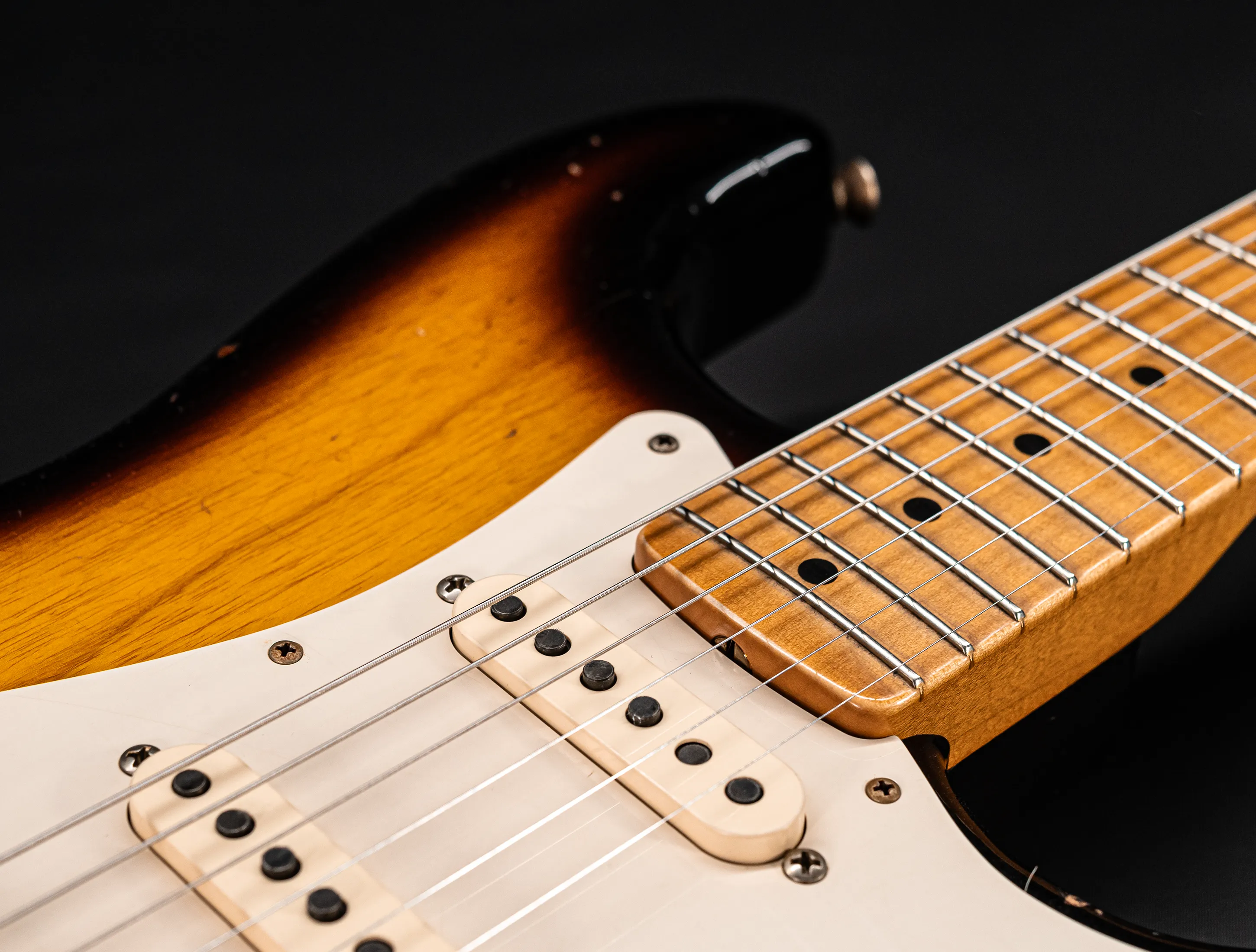 Fender Senior Masterbuilt Todd Krause 1957 Stratocaster Relic 1pc Ash Body - Sunburst