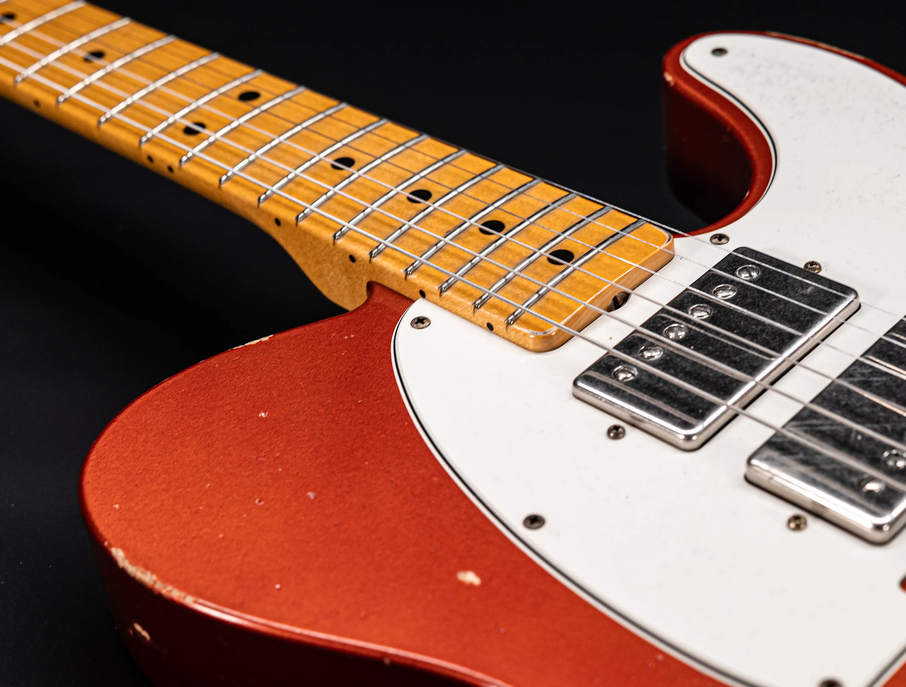 Fender Masterbuilt Dennis Galuszka Limited Edition Mike Campbell 1972 „Red Dog“ Telecaster