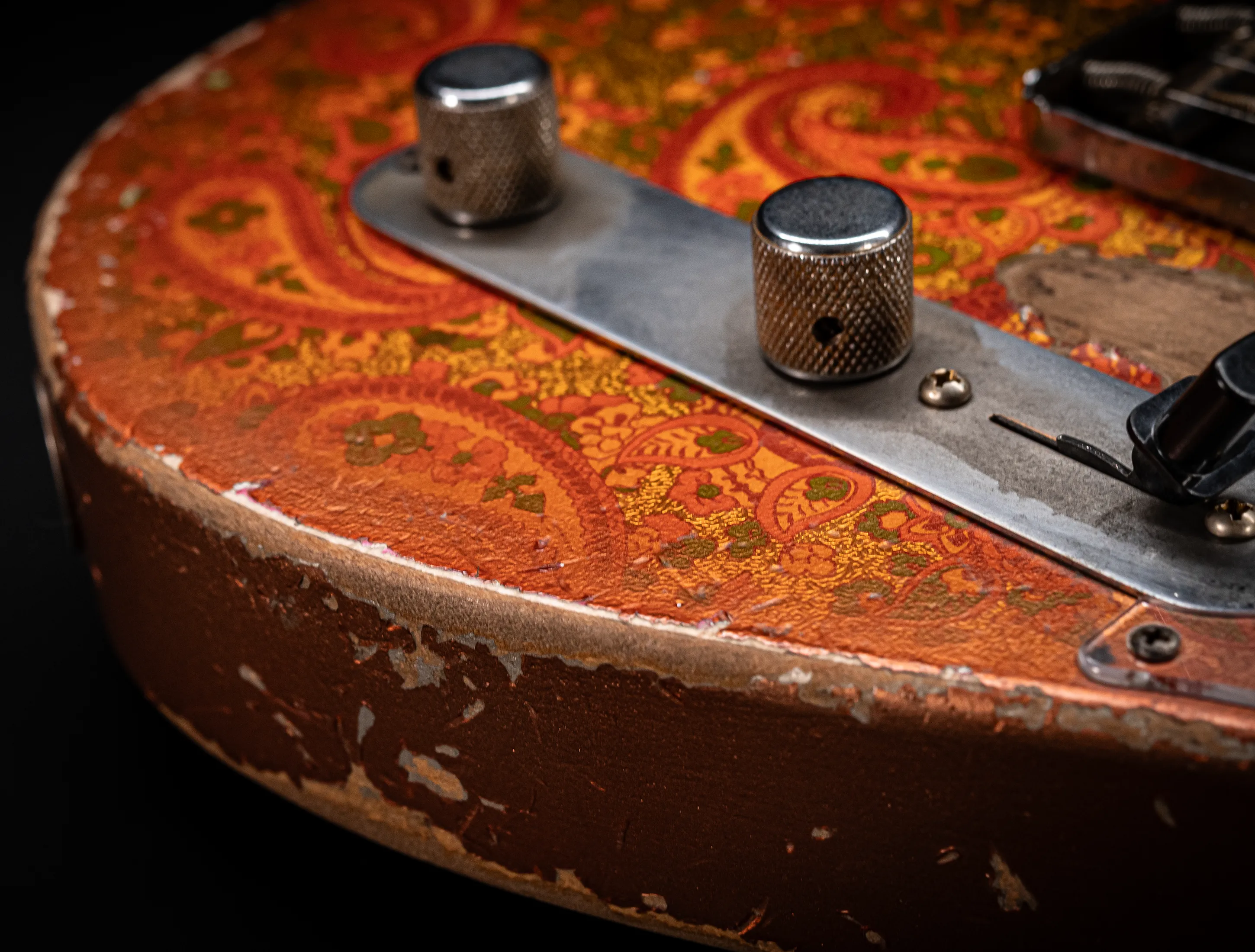 Fender Senior Masterbuilt Dale Wilson 1968 Telecaster Heavy Relic - Pink Paisley