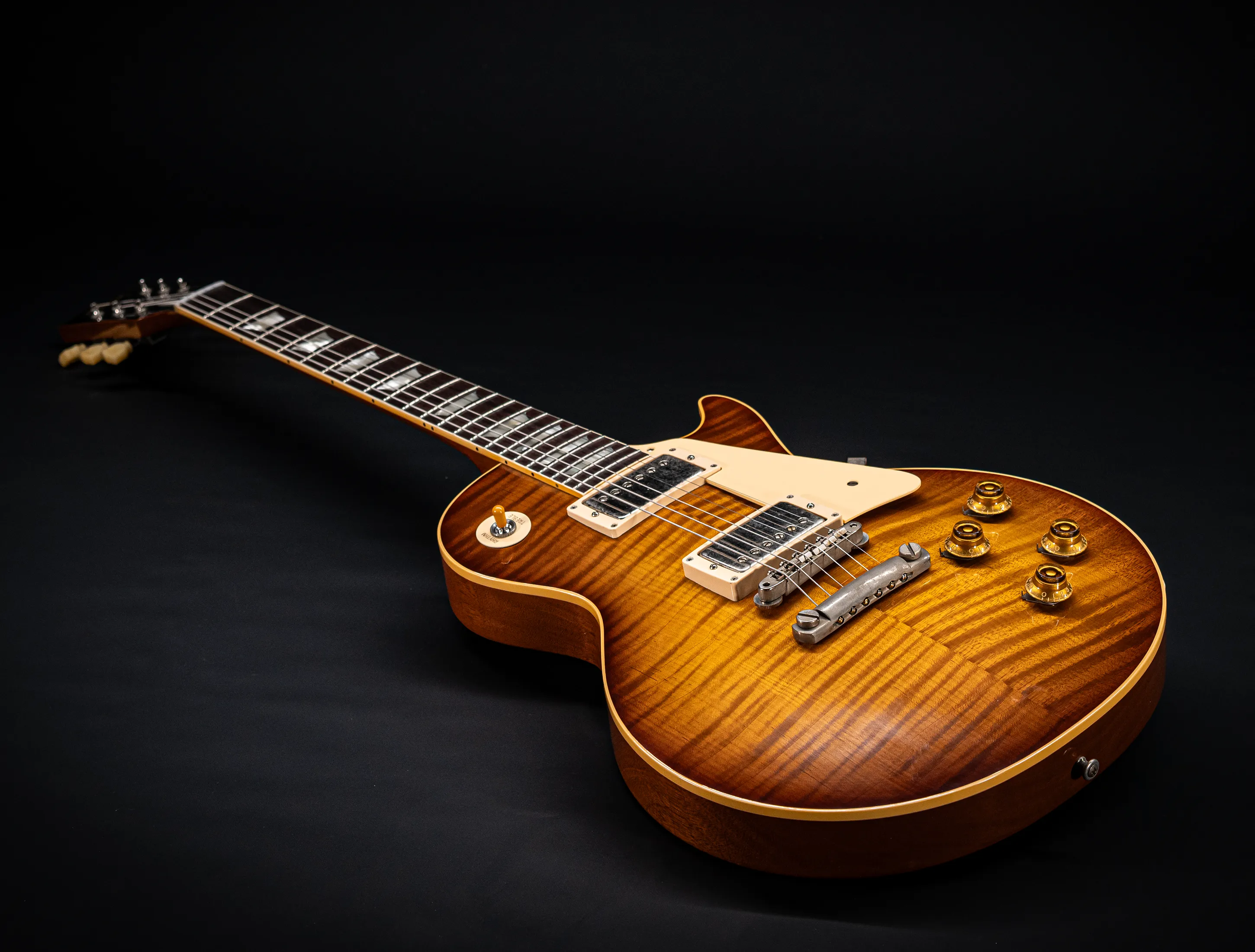 Gibson Les Paul 1959 Reissue Murphy Lab TORREFIED Ultra Light Aged Factory Special - Golden Poppy Burst