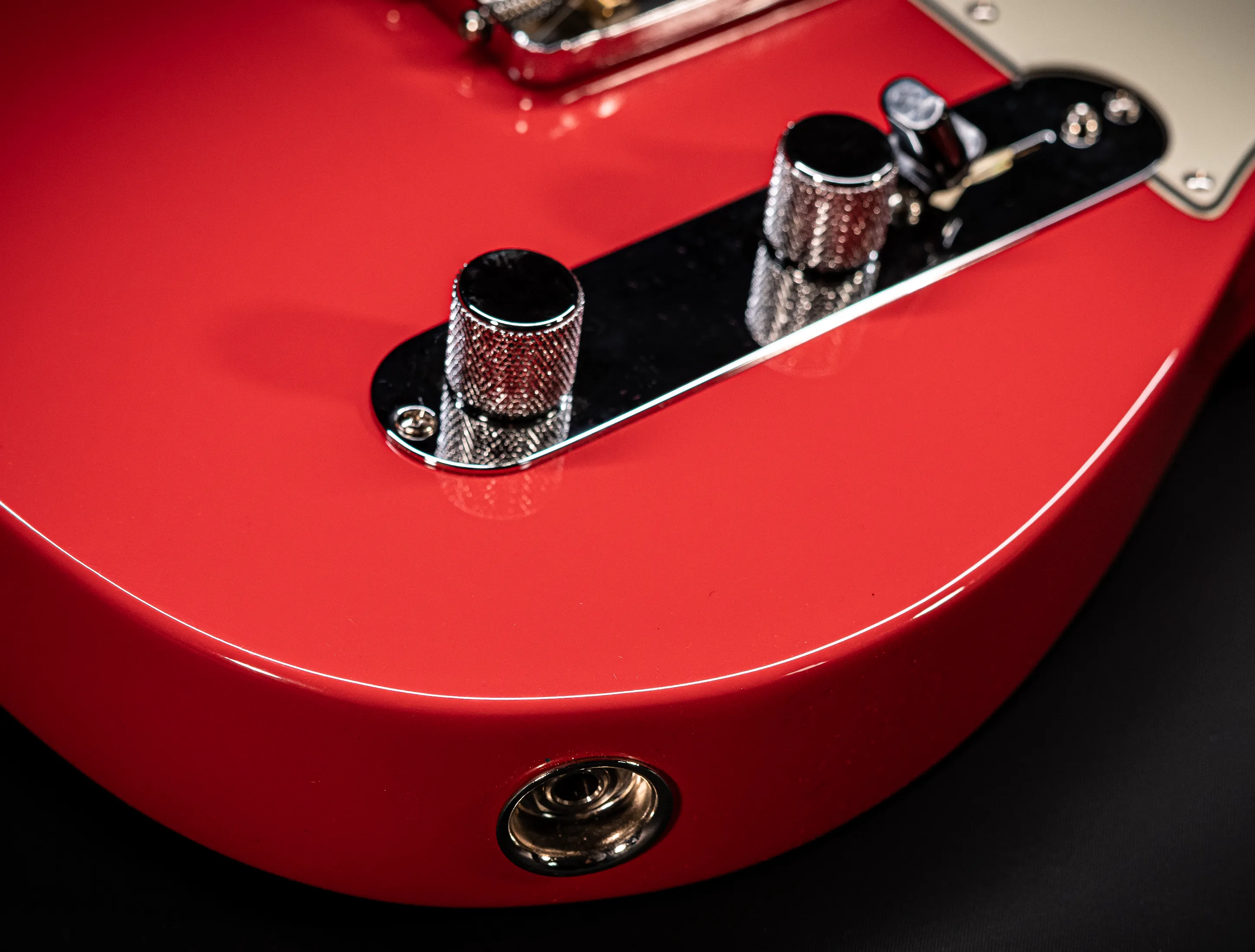 a164302 Fender MBD Limited 1963 Telecaster Timeless NOS flame Neck - Fiesta Red