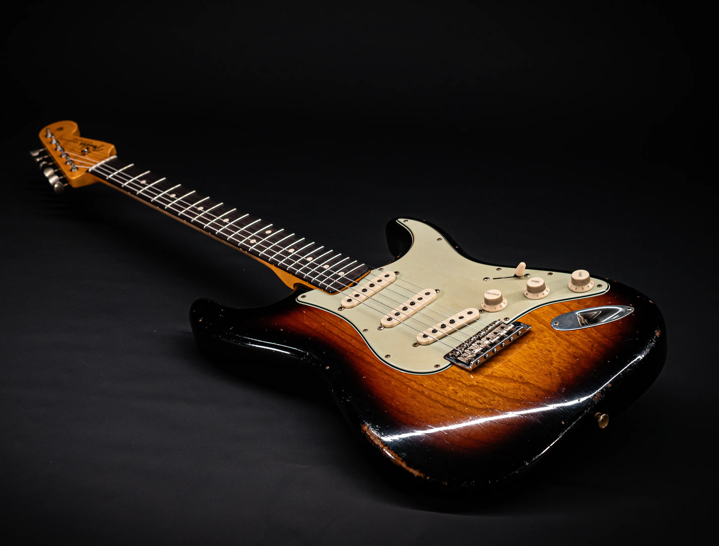 Fender Senior Masterbuilt Todd Krause 1963 Stratocaster Relic 1pc. Ash Body - Sunburst