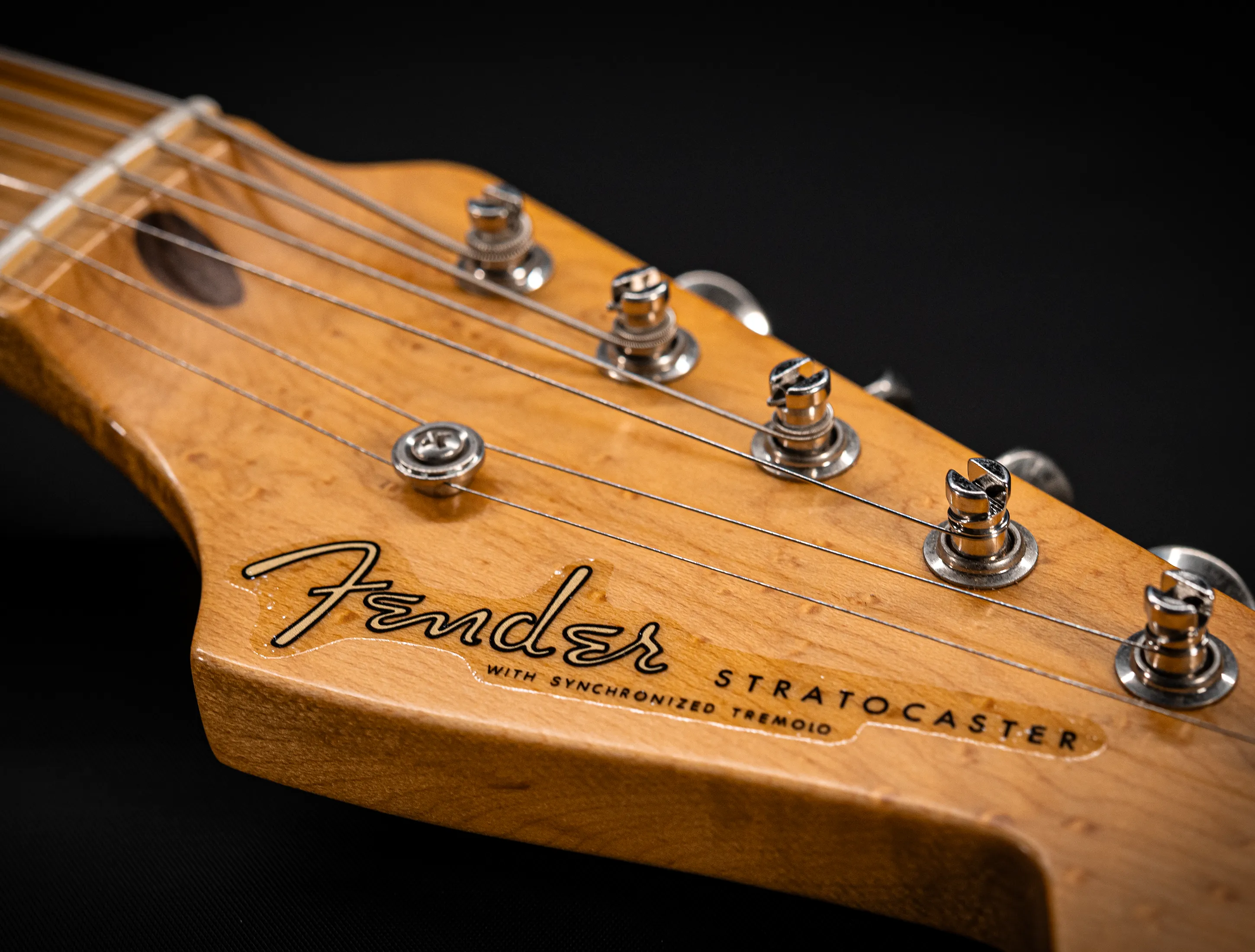 Fender Masterbuilt Kyle McMillin 1955 Stratocaster Closet Classic Ash Body - Sunburst