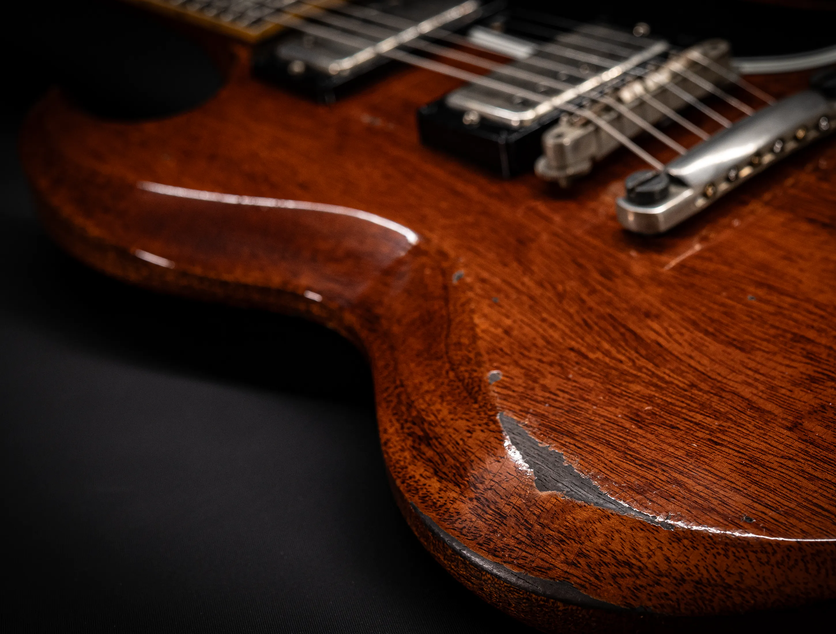 Gibson SG 1961 Standard Murphy Lab Heavy Aged Antique Faded Cherry