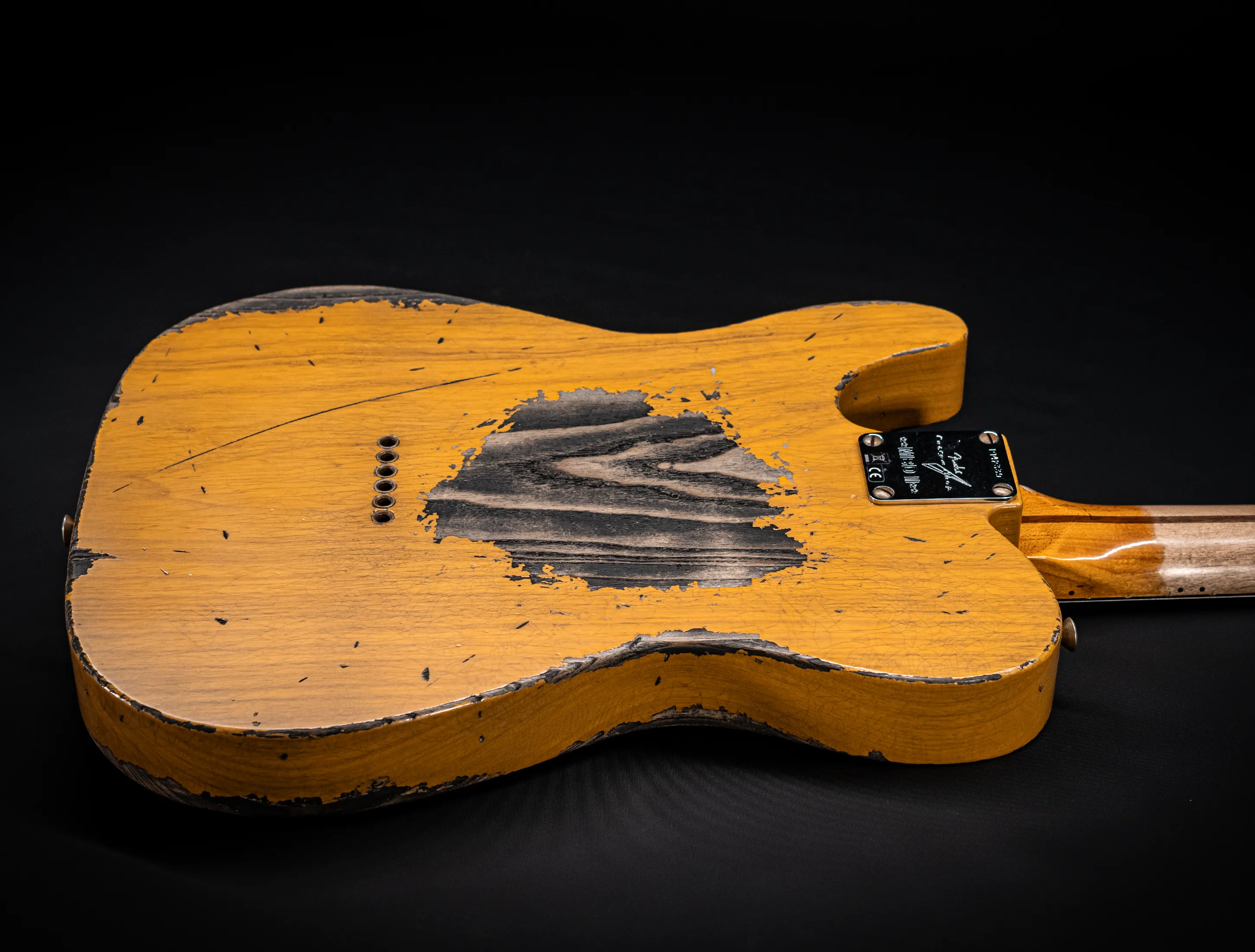 Fender MBD II 1952 Humbucker Telecaster Super Heavy Relic 1pc. Ash Body - Butterscotch Blonde