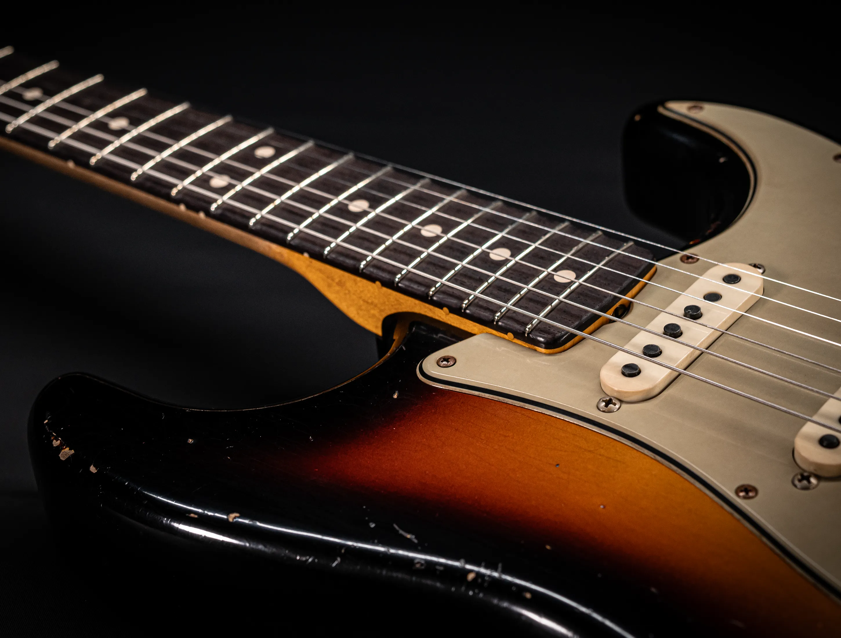 Fender Senior Masterbuilt Todd Krause 1963 Humbucker Stratocaster Relic - Sunburst
