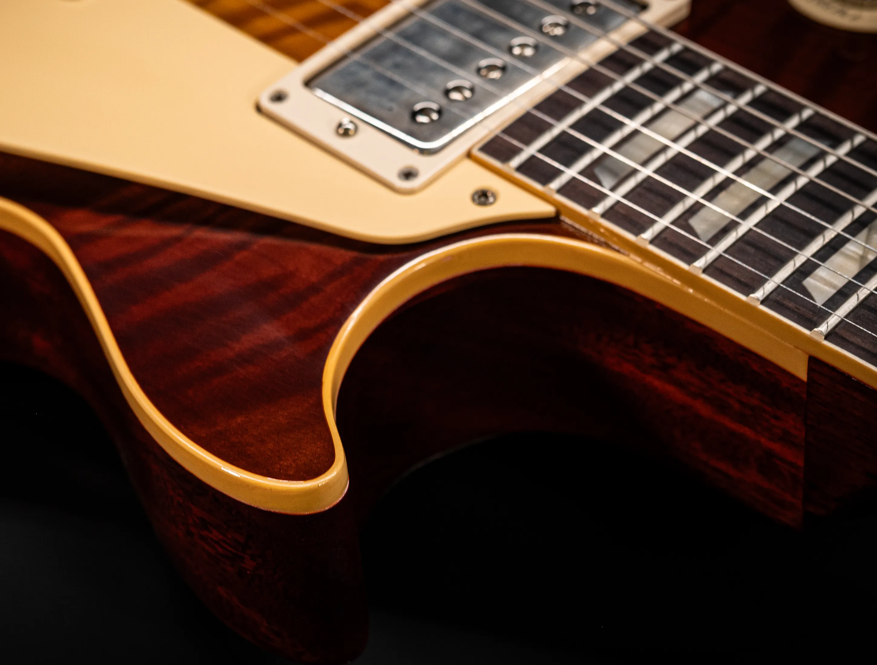 a170800 Gibson Les Paul 1960 Standard Reissue VOS - Iced Tea Burst AAAA Top Musikhaus-Hermann