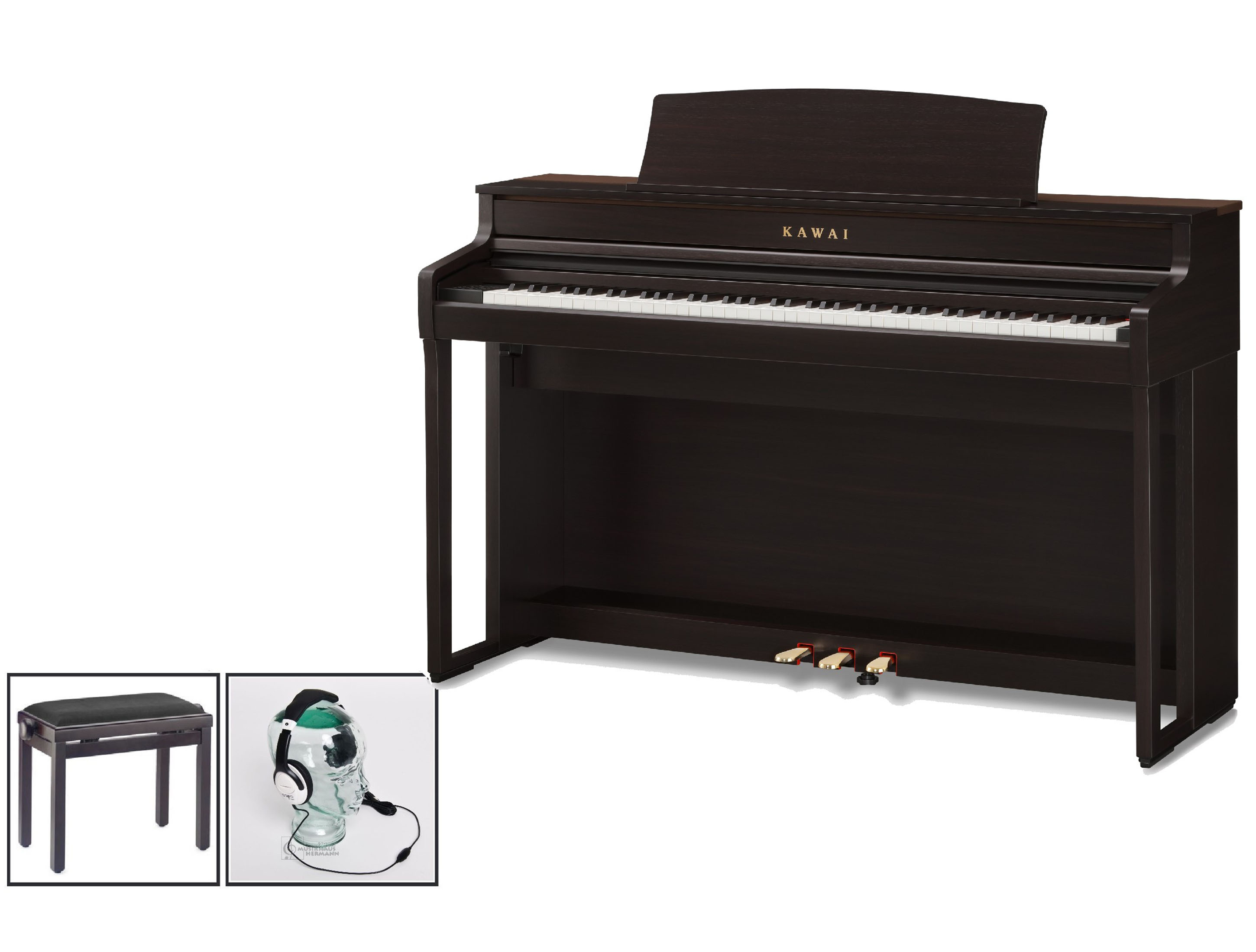 Kawai CA-501 R Rosenholz Bundle Set Kawai CA-501 R Rosenholz Bundle Set
