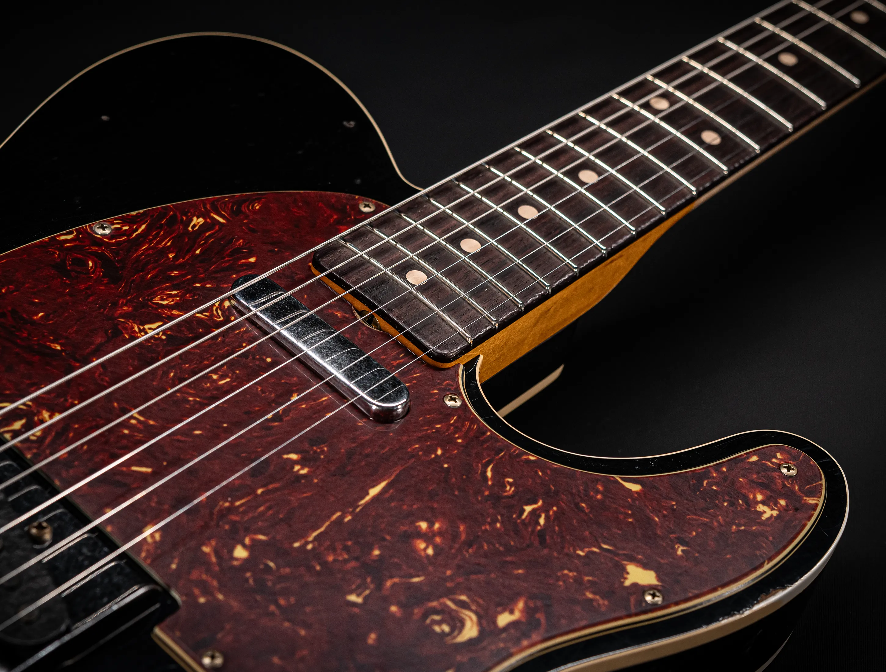 Fender MBD 1963 Telecaster Custom Relic - Black