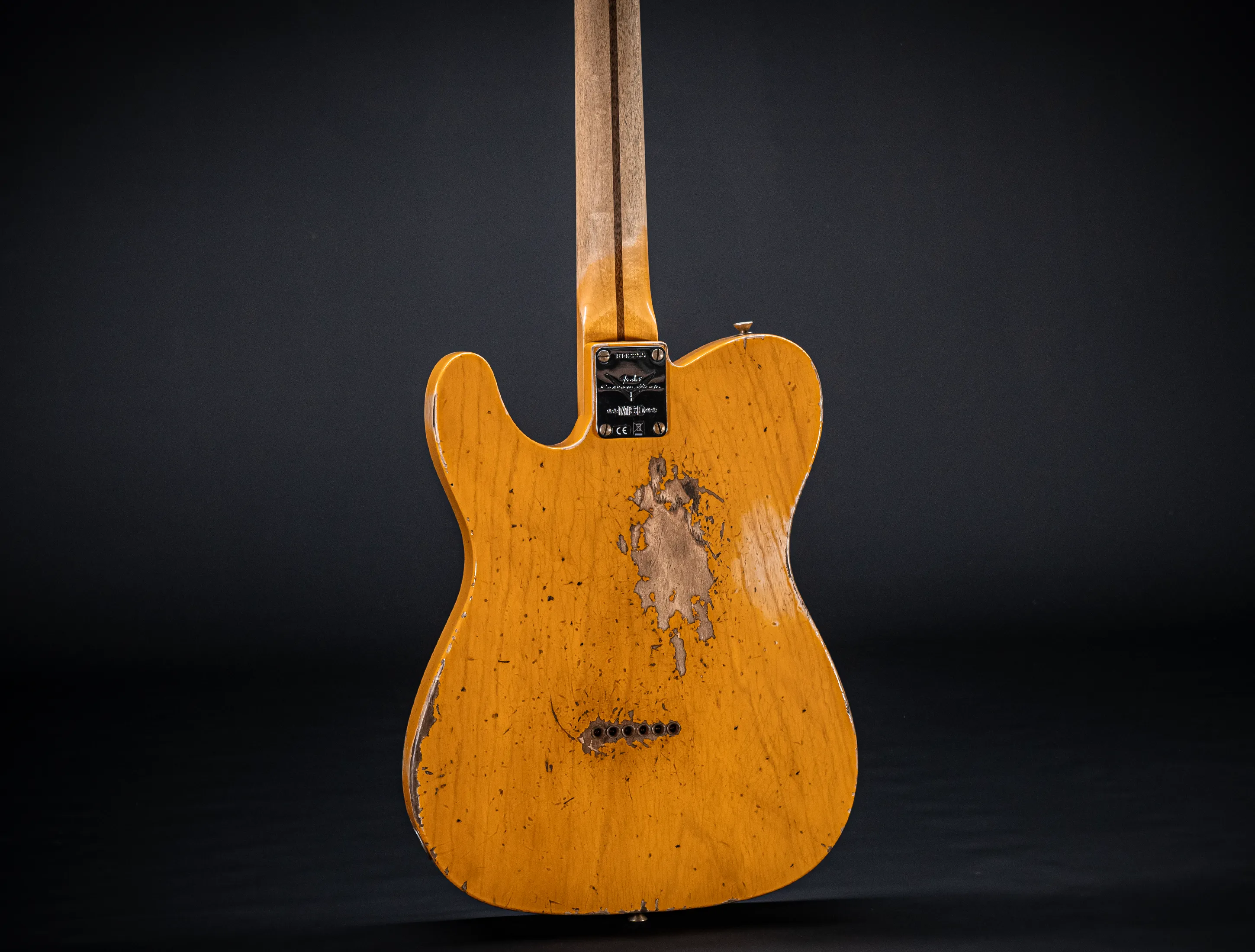 Fender MBD 1952 Telecaster Heavy Relic 1pc Ash Body - Butterscotch Blonde