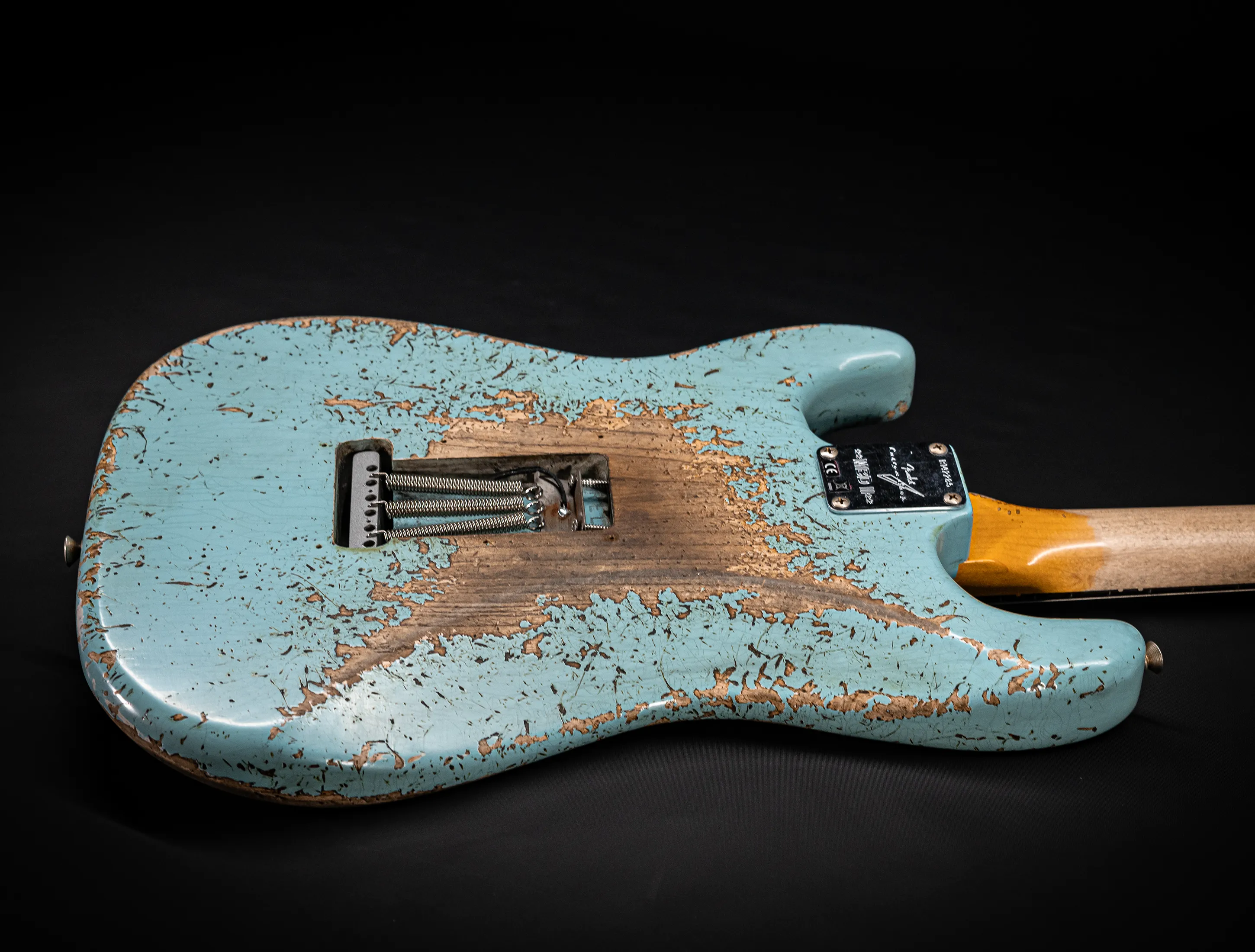 Fender MBD II 1962 Stratocaster MIDAS Super Heavy Relic - ASH Body Daphne Blue