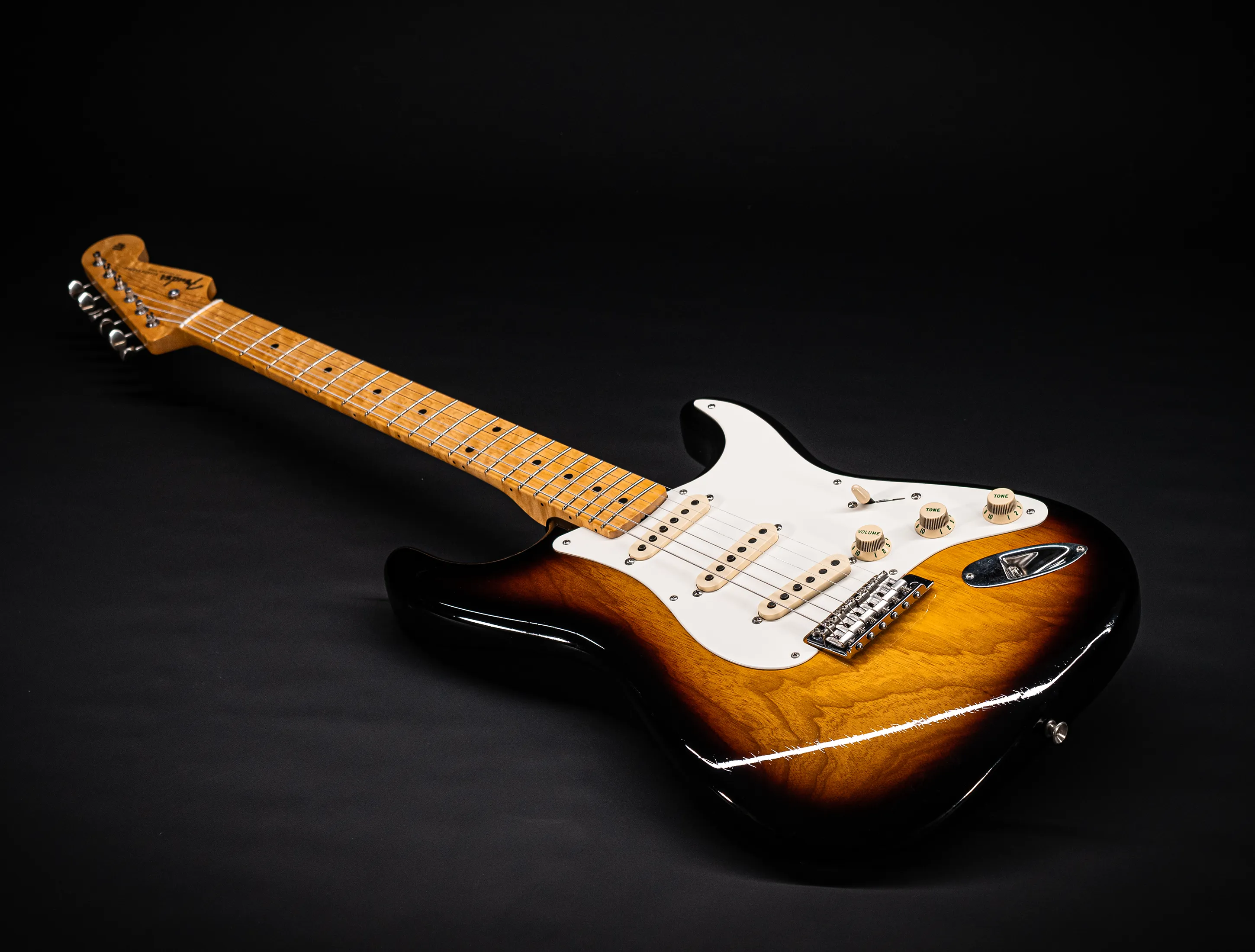 Fender Masterbuilt Kyle McMillin 1955 Stratocaster Closet Classic Ash Body - Sunburst