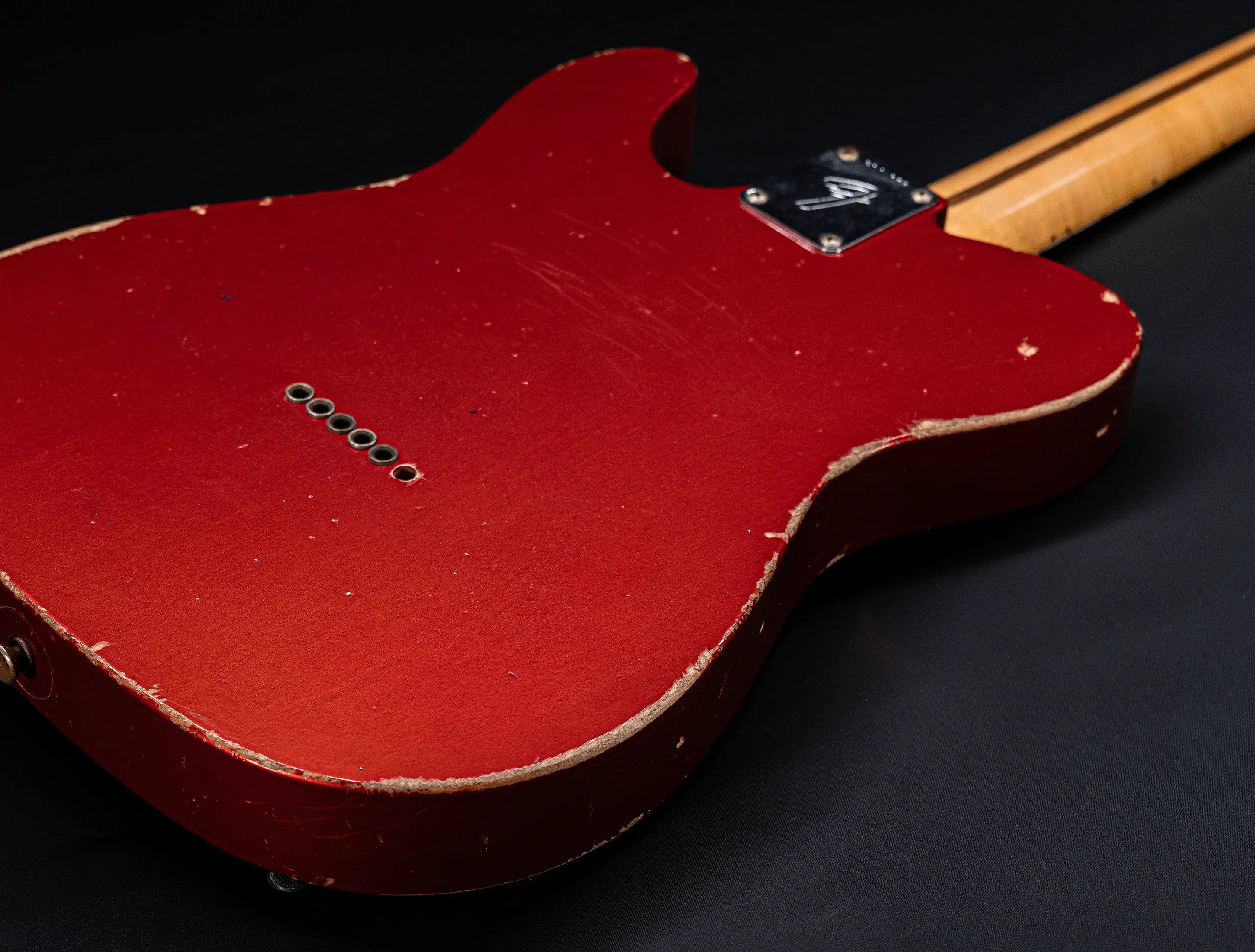Fender Masterbuilt Dennis Galuszka Limited Edition Mike Campbell 1972 „Red Dog“ Telecaster