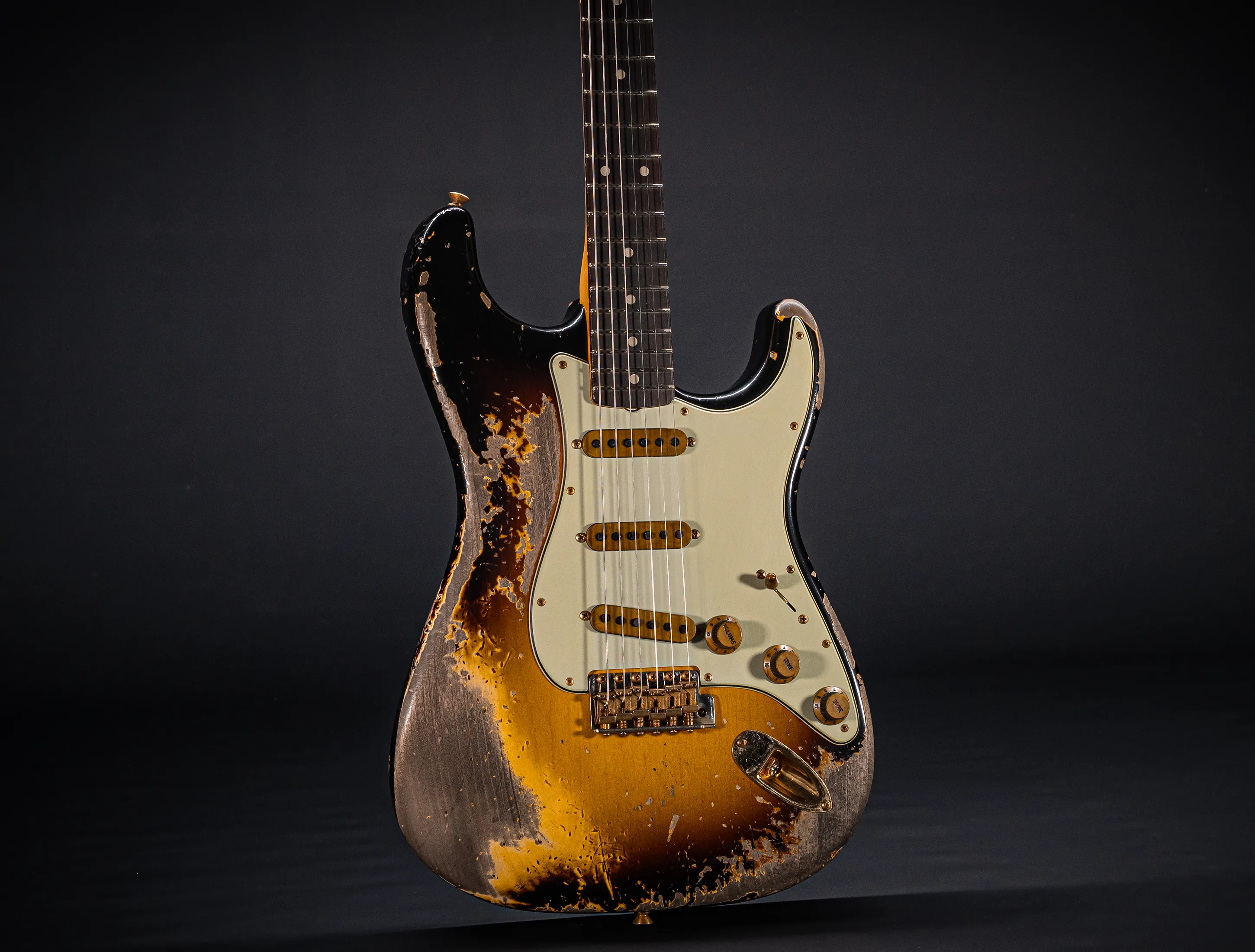 Fender MBD II 1962 Stratocaster MIDAS Super Heavy Relic - ASH Body Sunburst