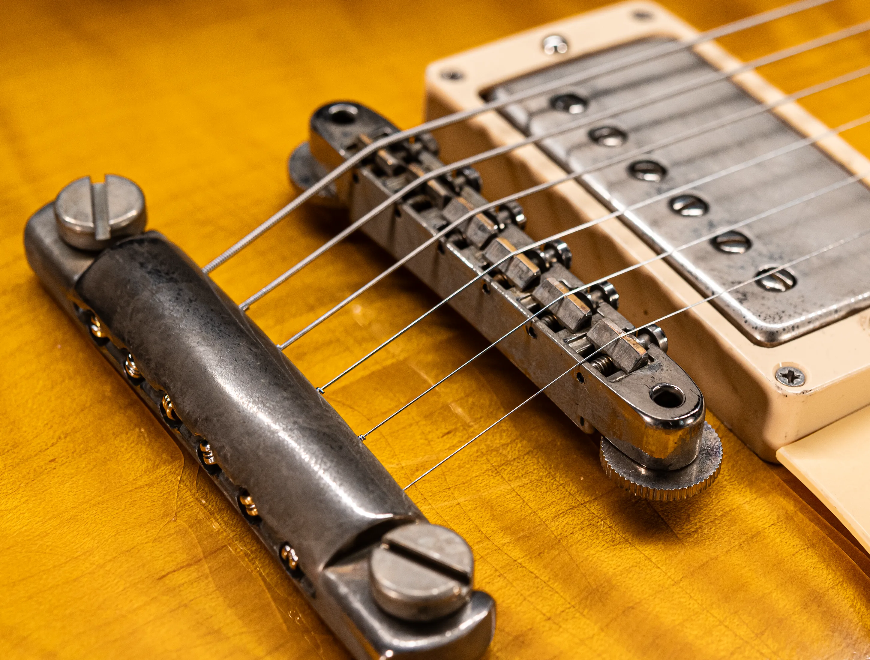 Gibson Les Paul 1959 Reissue Murphy Lab Ultra Light Aged Factory Special Golden Poppy Burst