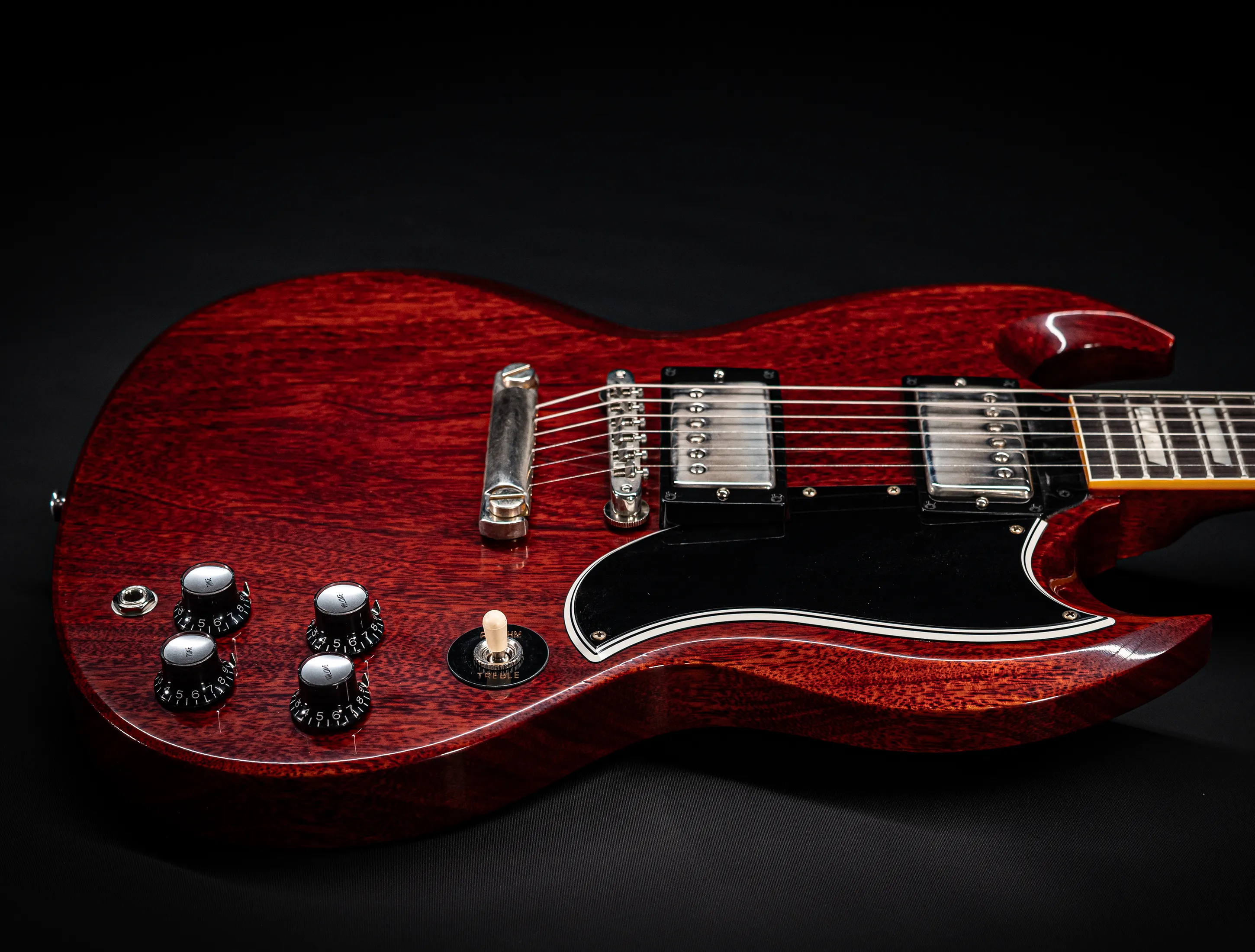 Gibson SG 1961 Standard Reissue Stop Bar VOS Cherry Red