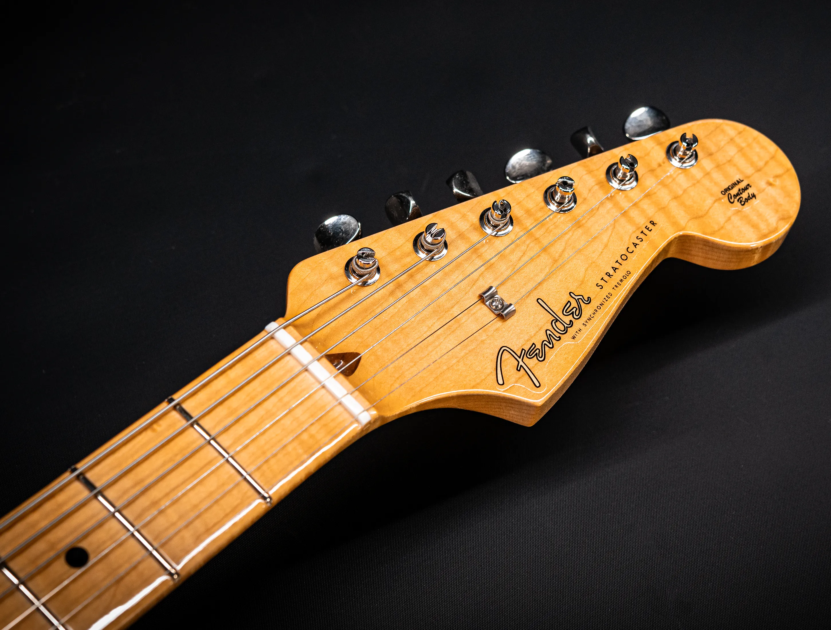 a164339 Fender MBD Limited 1957 Stratocaster Timeless NOS flame Neck - Sunburst