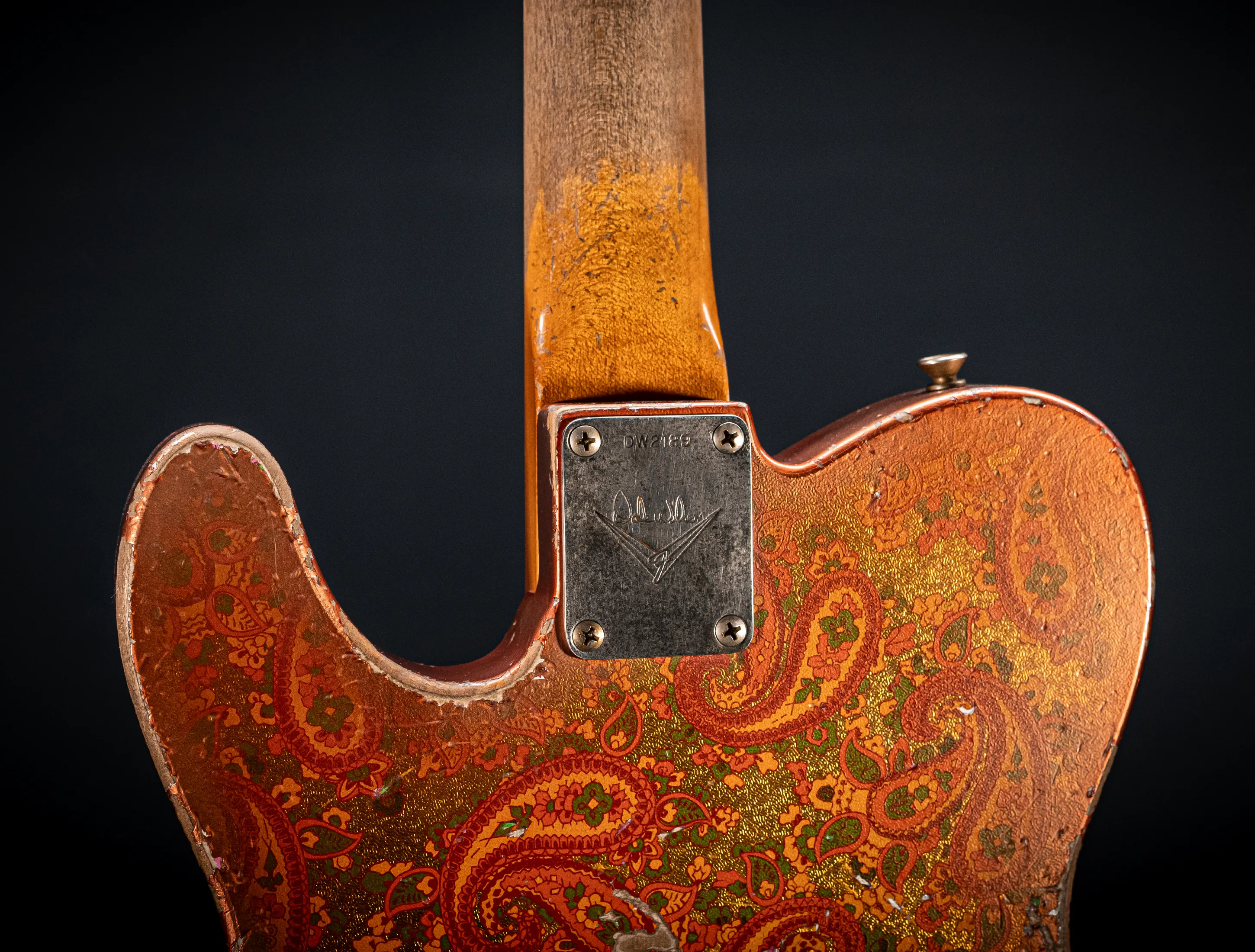 Fender Senior Masterbuilt Dale Wilson 1968 Telecaster Heavy Relic - Pink Paisley