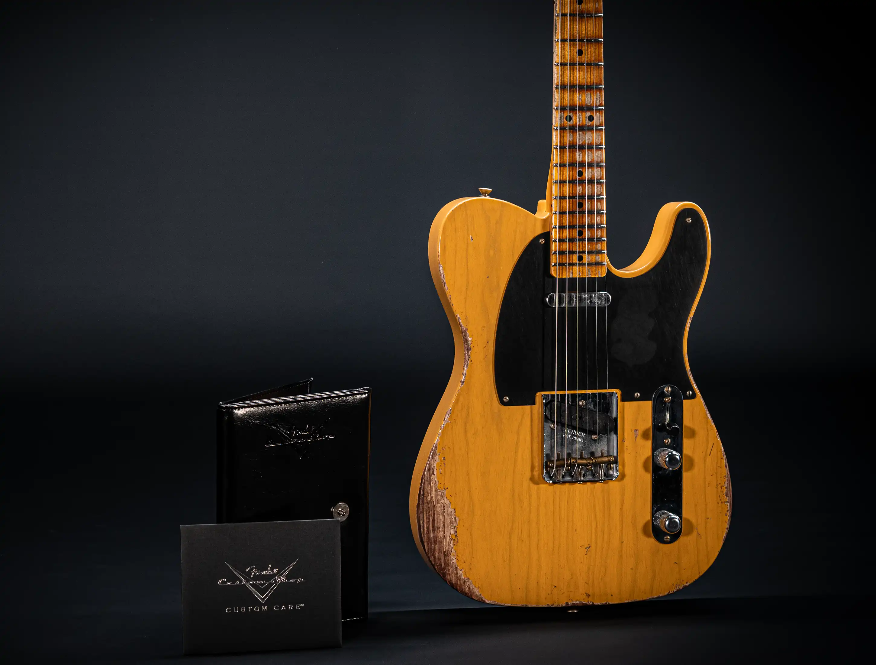 Fender MBD Limited 1952 Telecaster Heavy Relic - Butterscotch Blonde