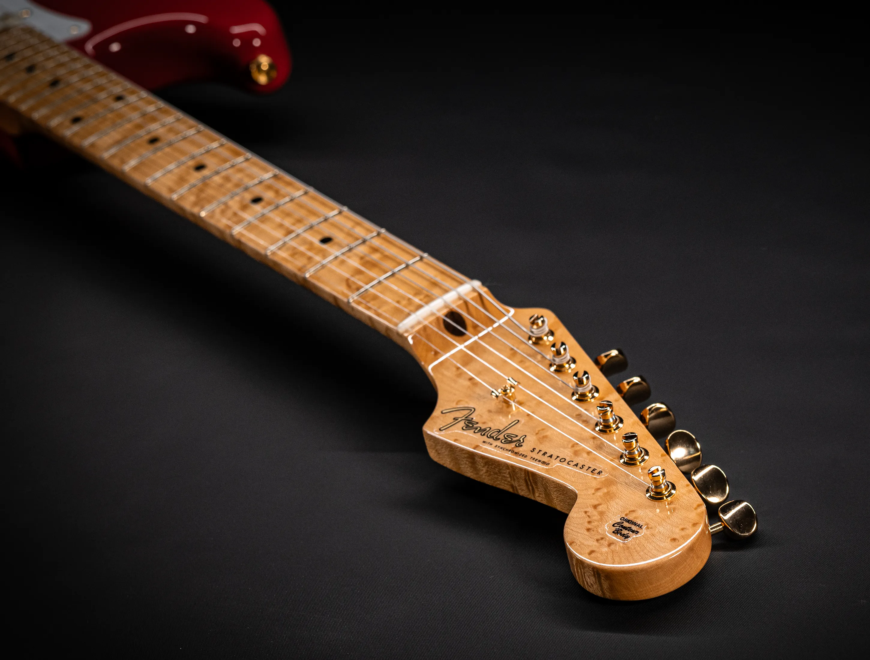 Fender 1959 Limited Stratocaster NOS Birdseye Neck Gold Hardware - Fiesta Red