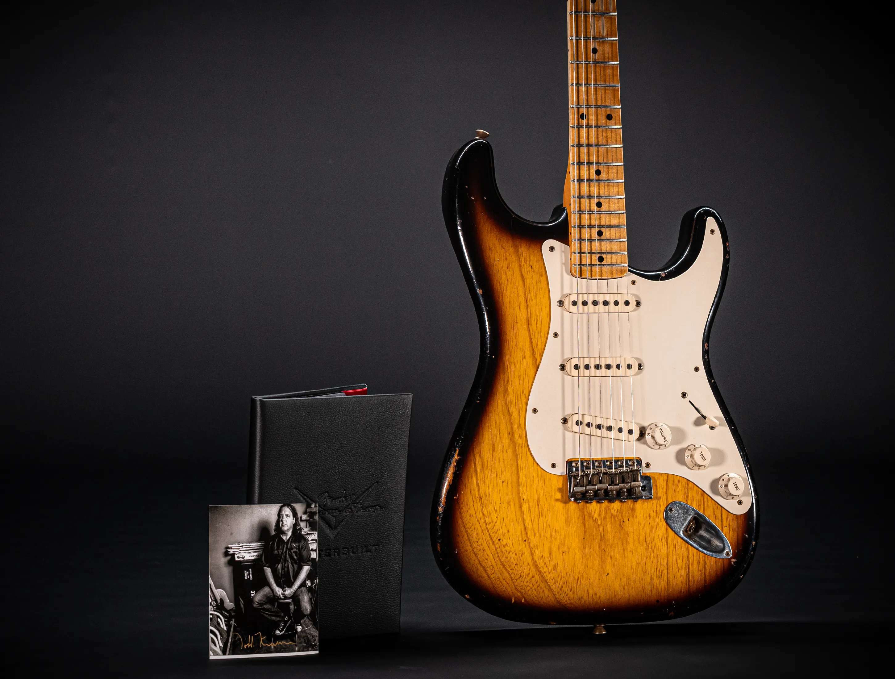 Fender Senior Masterbuilt Todd Krause 1957 Stratocaster Relic 1pc Ash Body - Sunburst