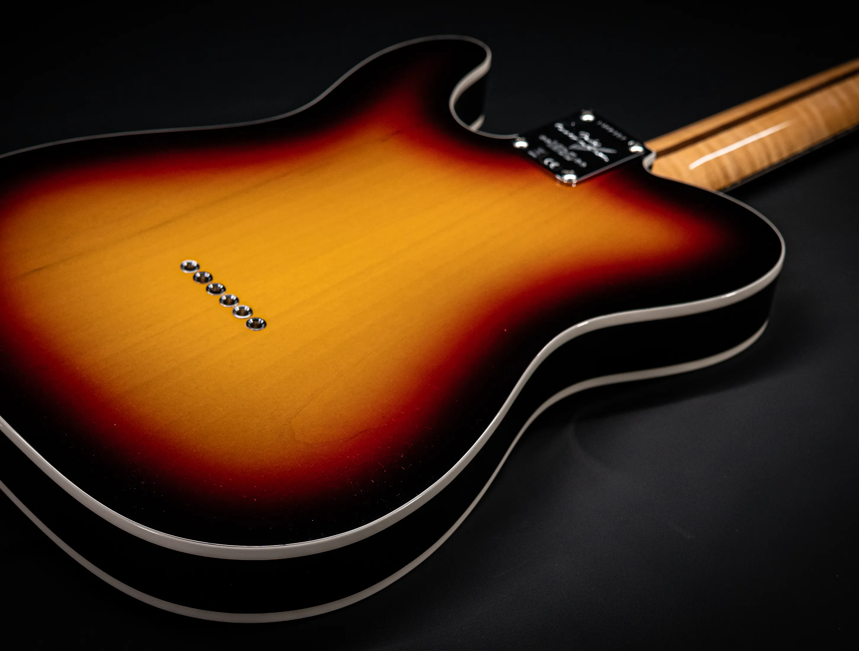 Fender MBD Limited 1960 Telecaster Custom NOS Flame Neck - Sunburst