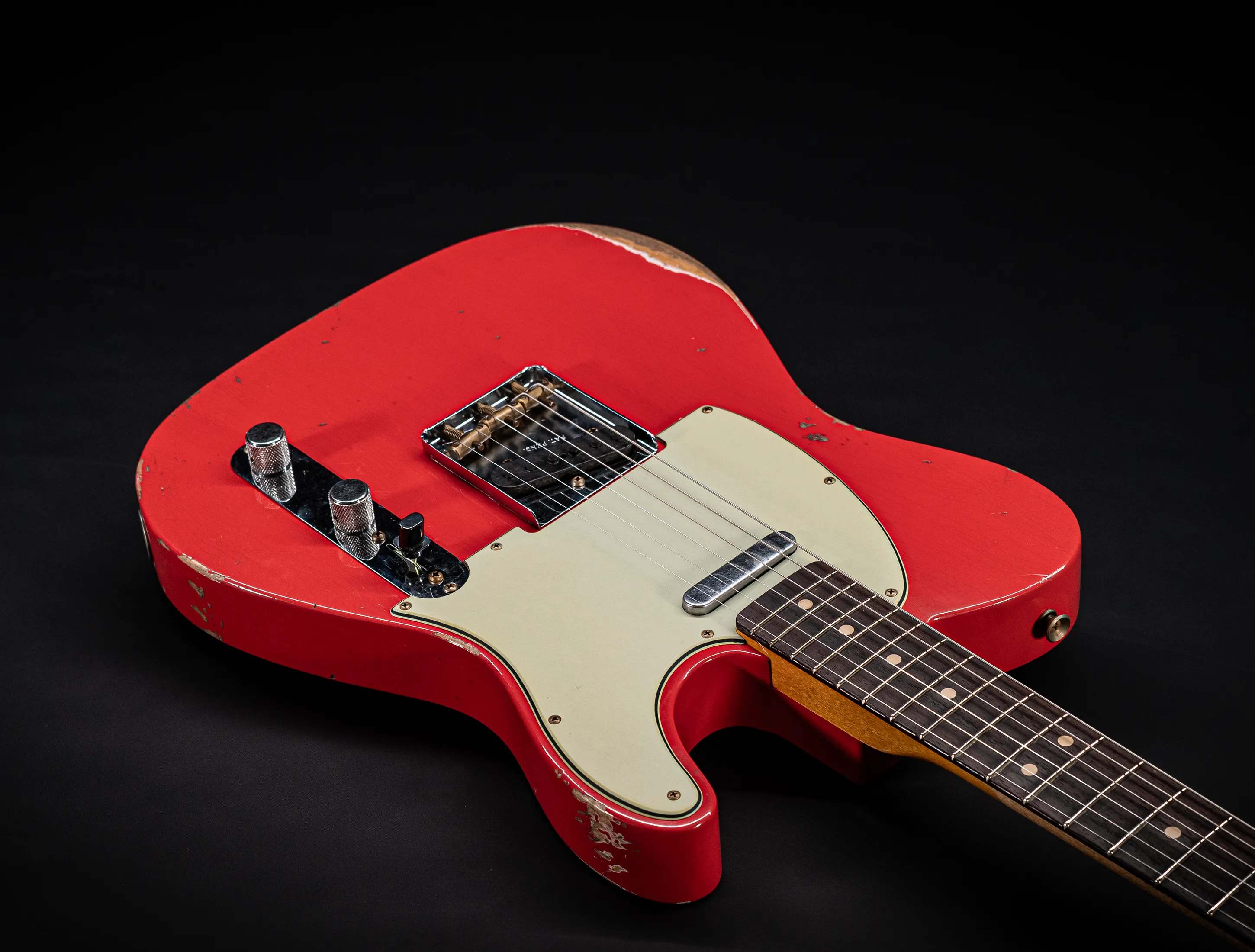 Fender MBD 1963 Telecaster Relic - Fiesta Red