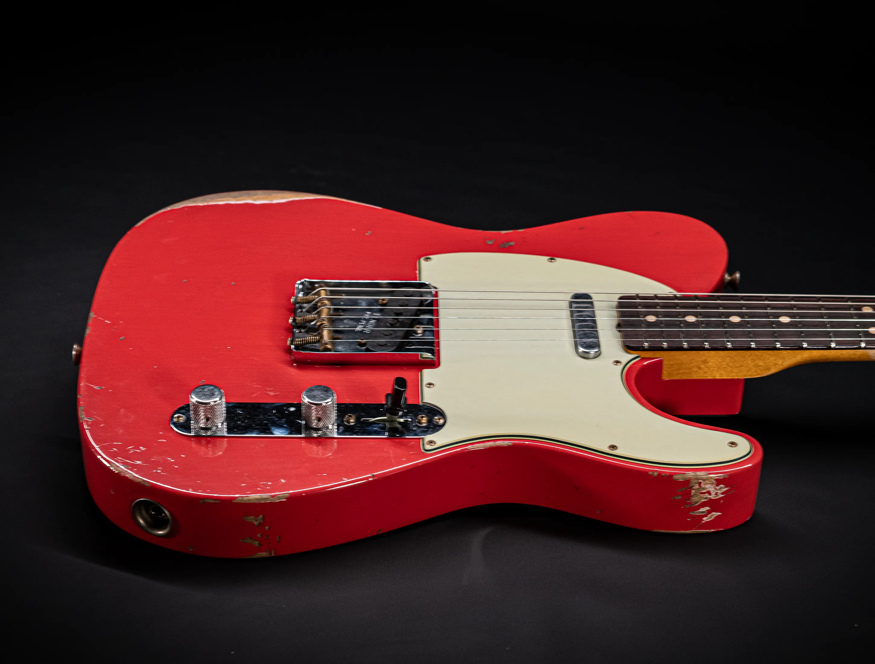 Fender MBD 1963 Telecaster Relic - Fiesta Red