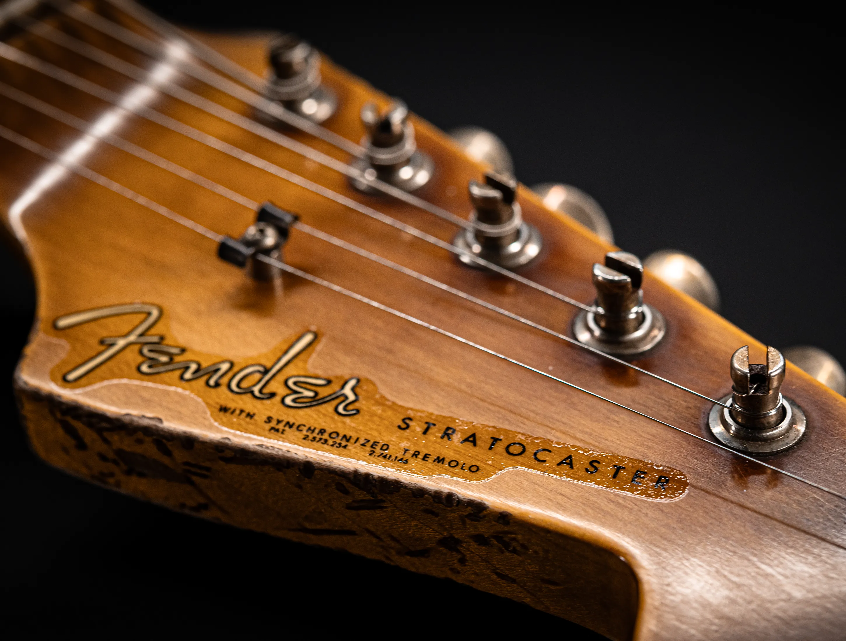Fender MBD II 1962 Humbucker Stratocaster MIDAS Super Heavy Relic - ASH Body Maple Neck Sunburst