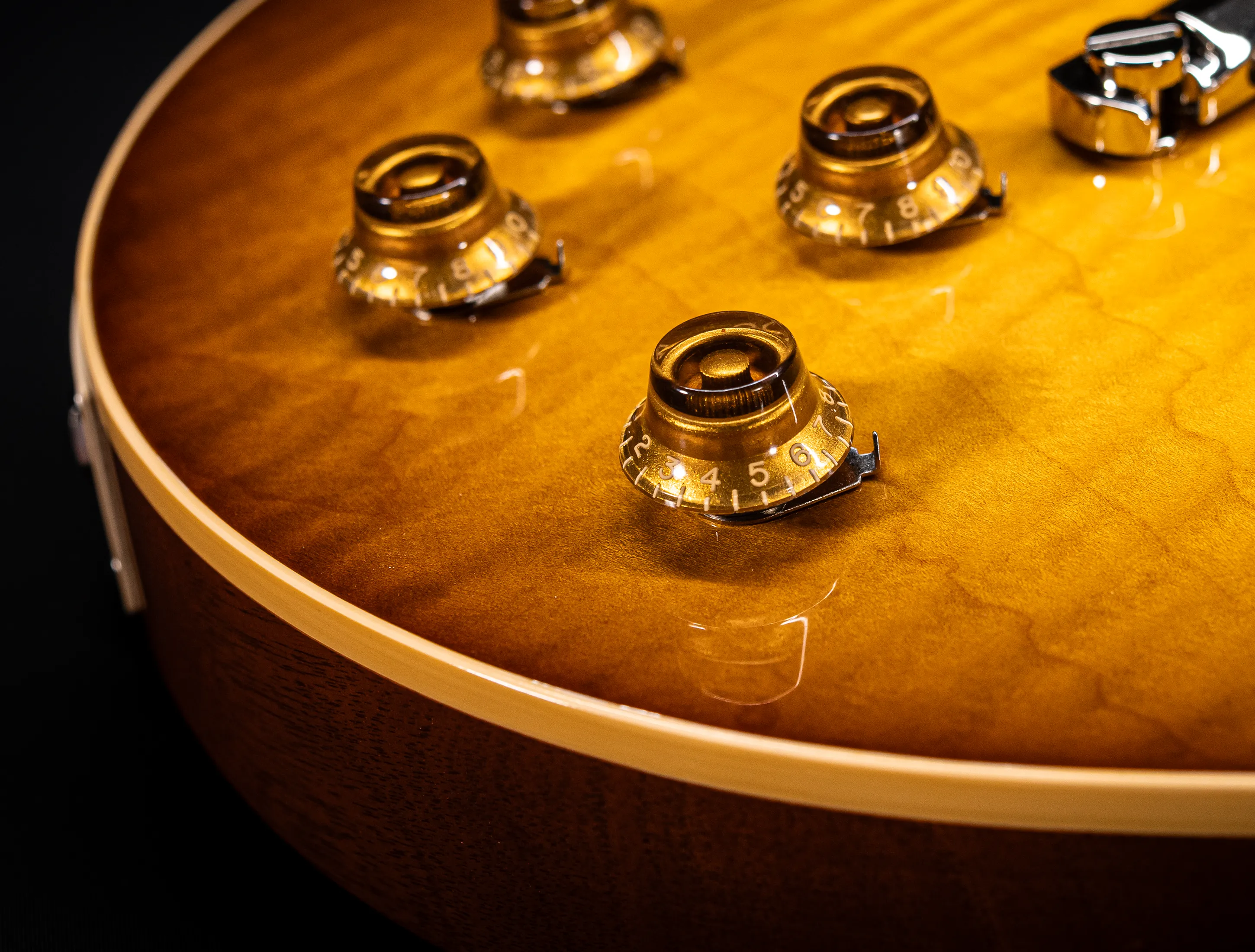 Gibson Les Paul 1959 Reissue Factory Special GLOSS - Golden Poppy Burst