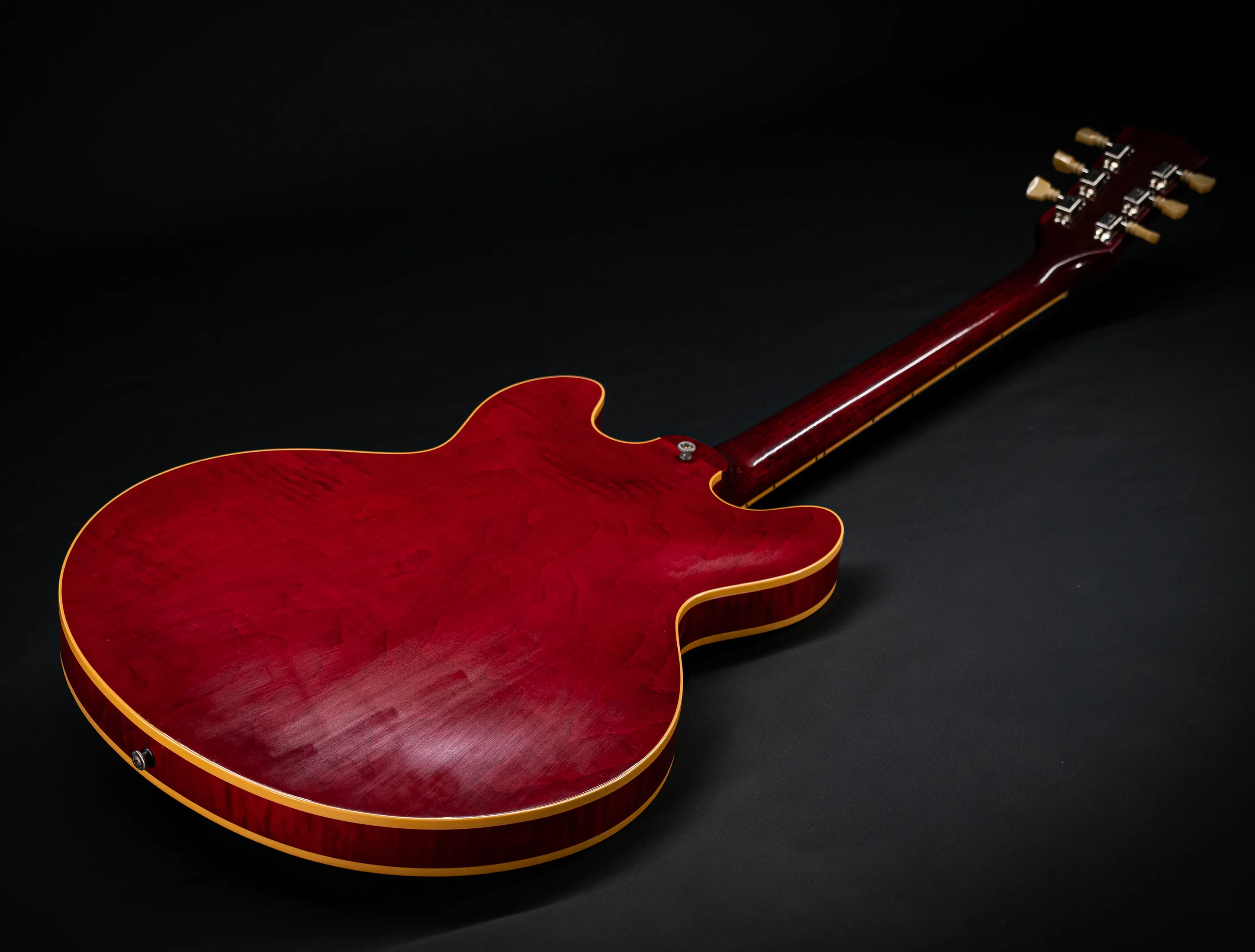 Gibson ES-335 1964 Custom Shop Murphy Lab Ultra Light Aged Figured Maple - 60s Cherry Red