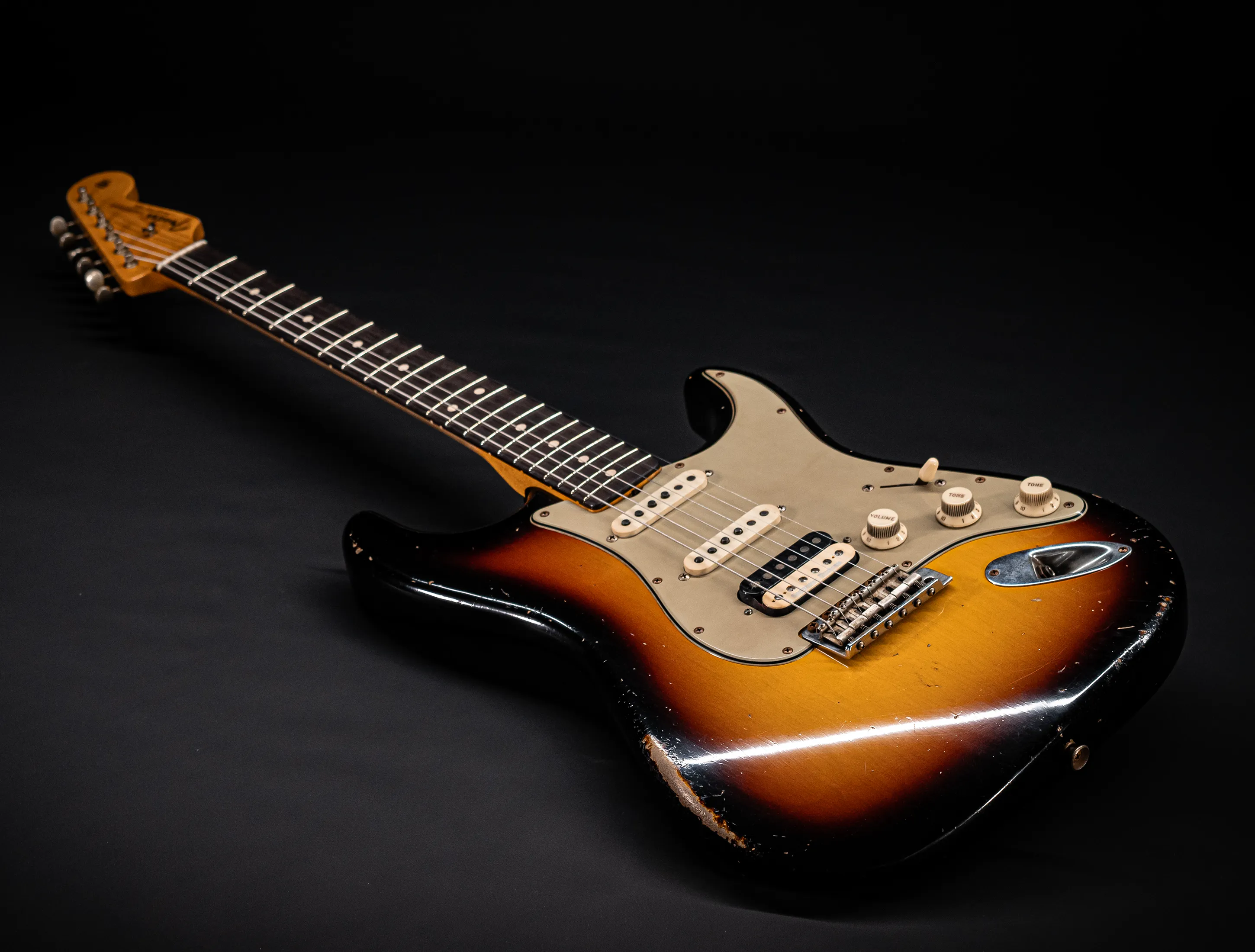 Fender Senior Masterbuilt Todd Krause 1963 Humbucker Stratocaster Relic - Sunburst