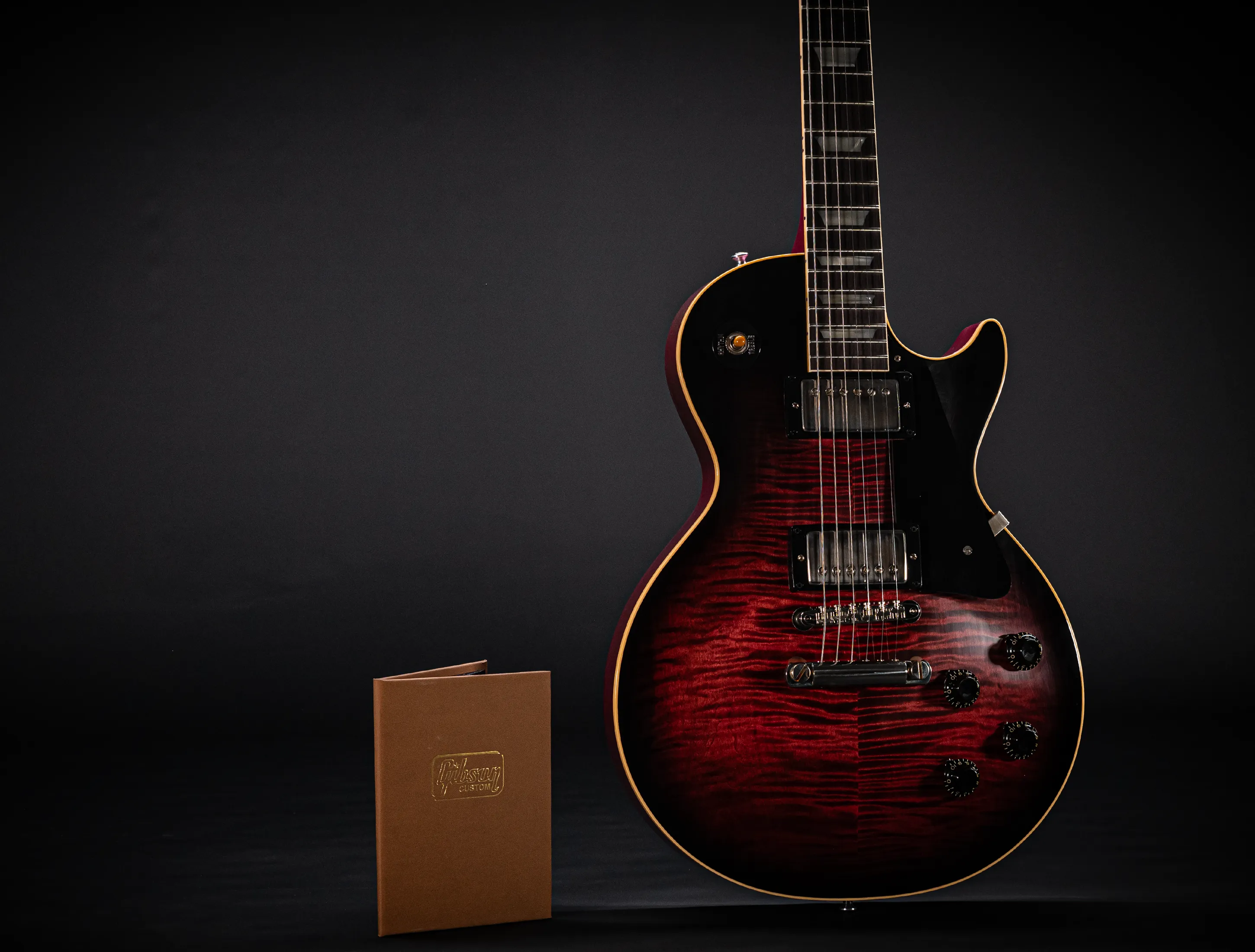 Gibson Les Paul 1959 Reissue VOS Magenta Tiger Burst "Factory Special" Heroes Greatest Hits