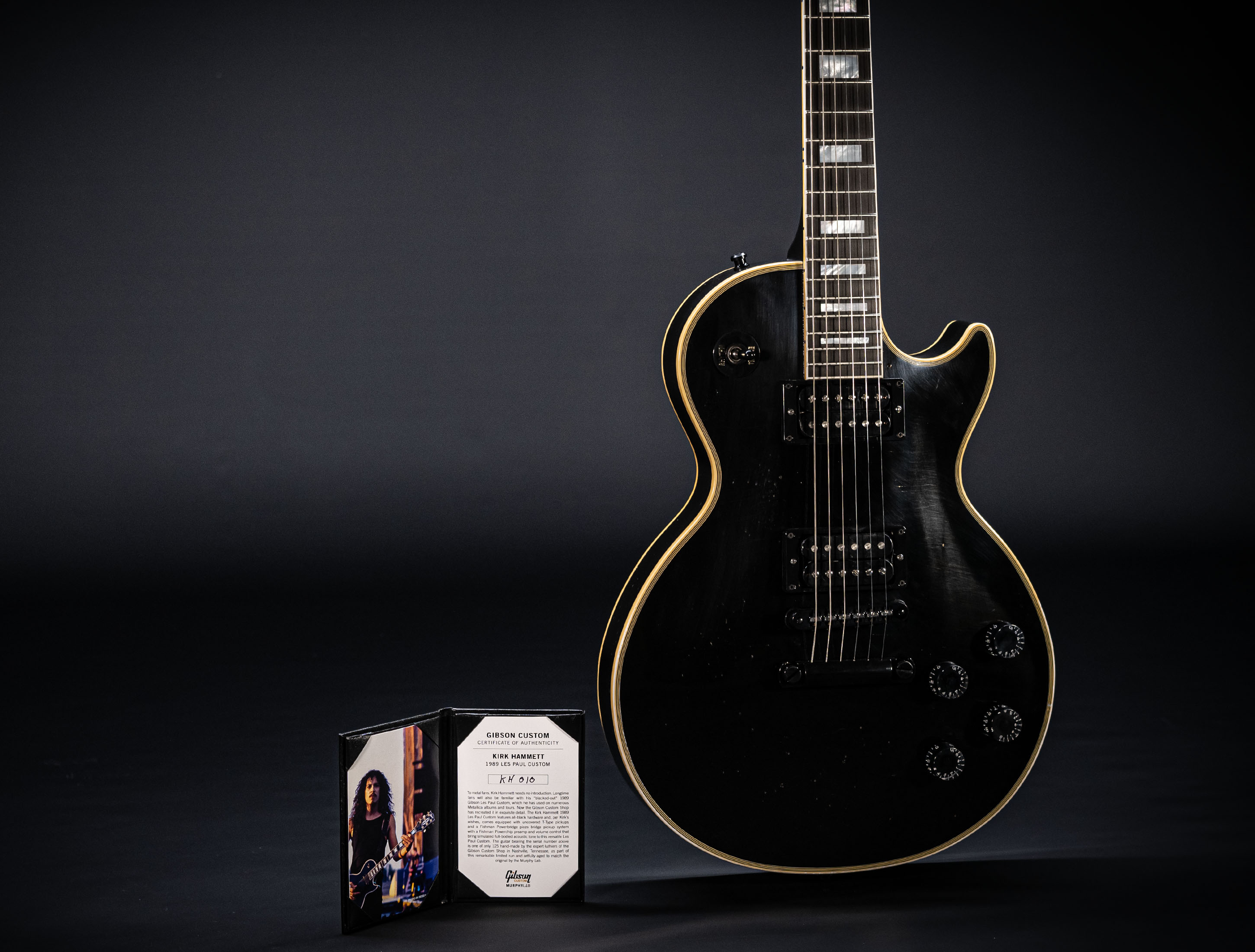 a153327 Gibson-Kirk-Hammett-1989-Les-Paul-Custom-Ebony-Limited-No-010