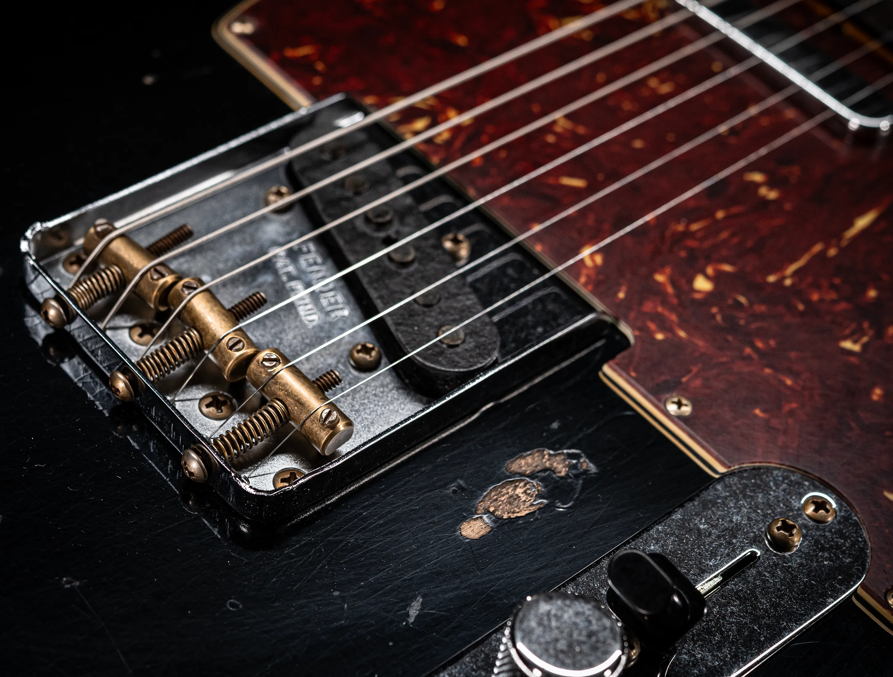 Fender MBD 1963 Telecaster Custom Relic - Black