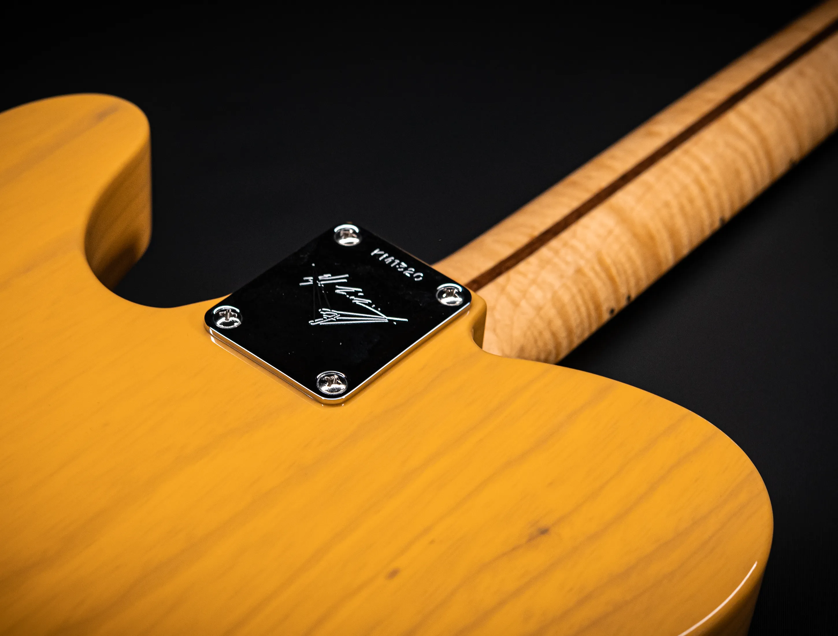 Fender Masterbuilt Kyle McMillin 1952 Telecaster NOS - 1pc Ash Butterscotch Blonde
