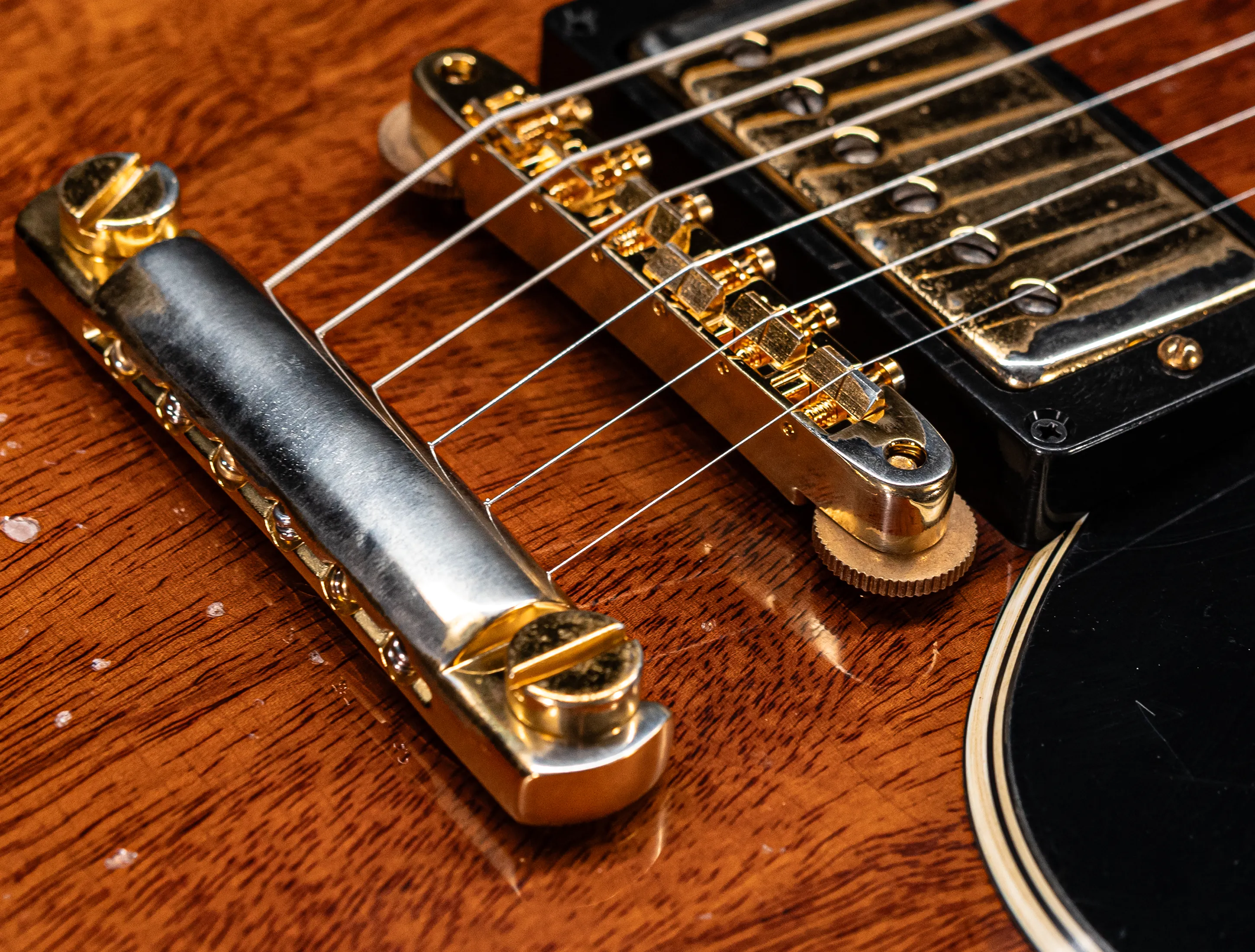 Gibson SG 1961 Standard Murphy Lab Heavy Aged Antique Natural Gold Hardware