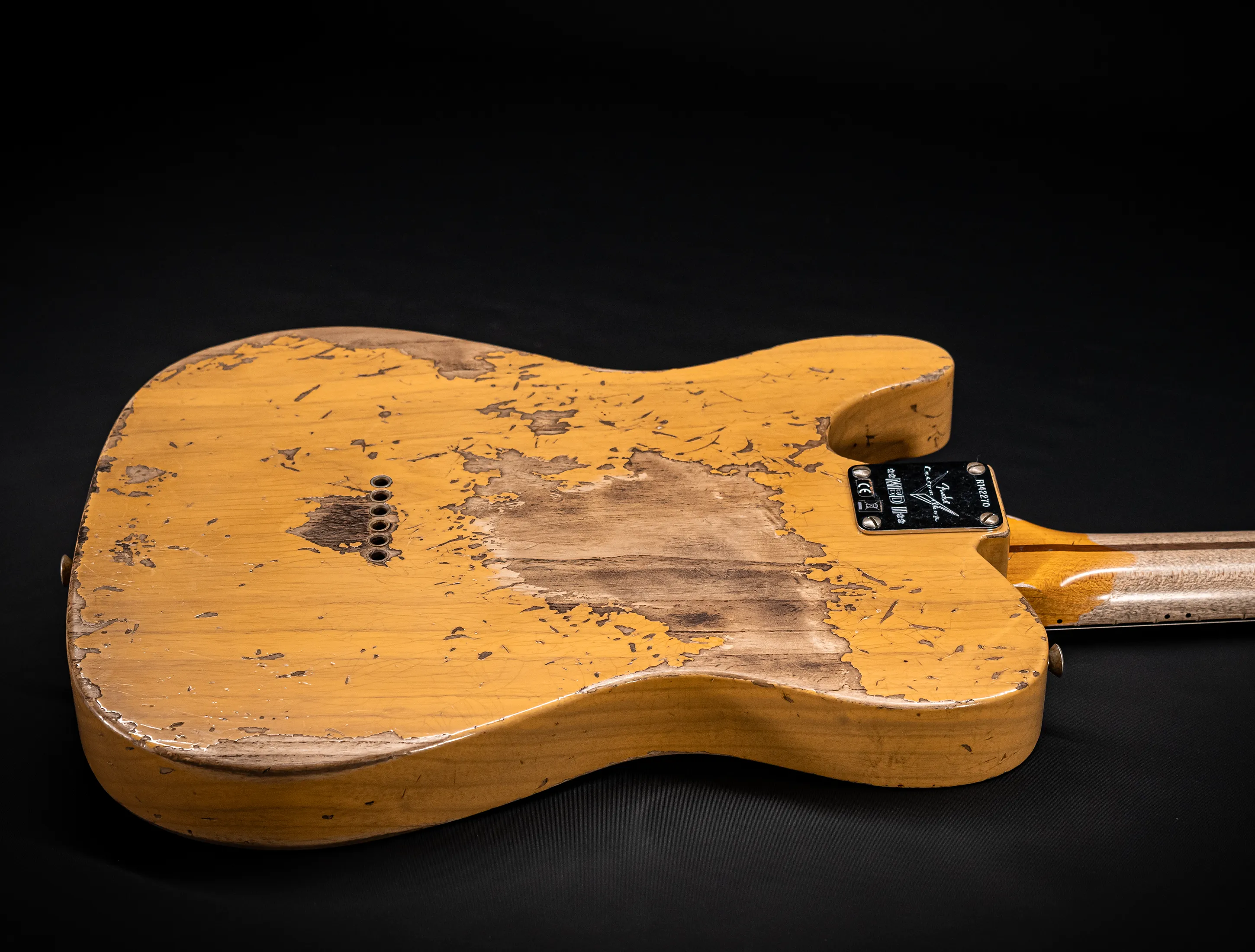 Fender MBD II 1952 Telecaster Super Heavy Relic 1pc. Ash Body - Butterscotch Blonde