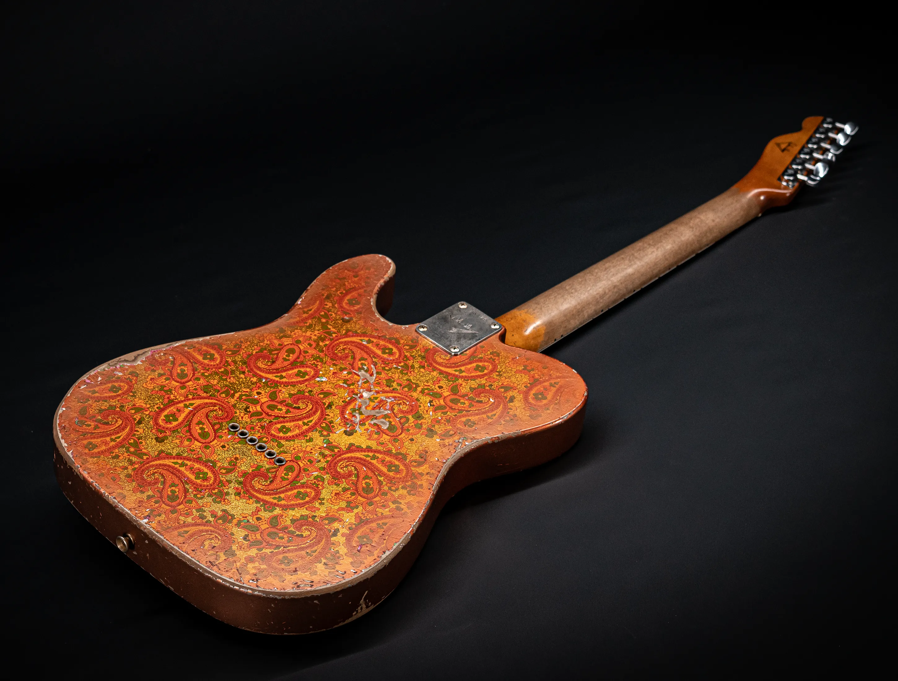 Fender Senior Masterbuilt Dale Wilson 1968 Telecaster Heavy Relic - Pink Paisley