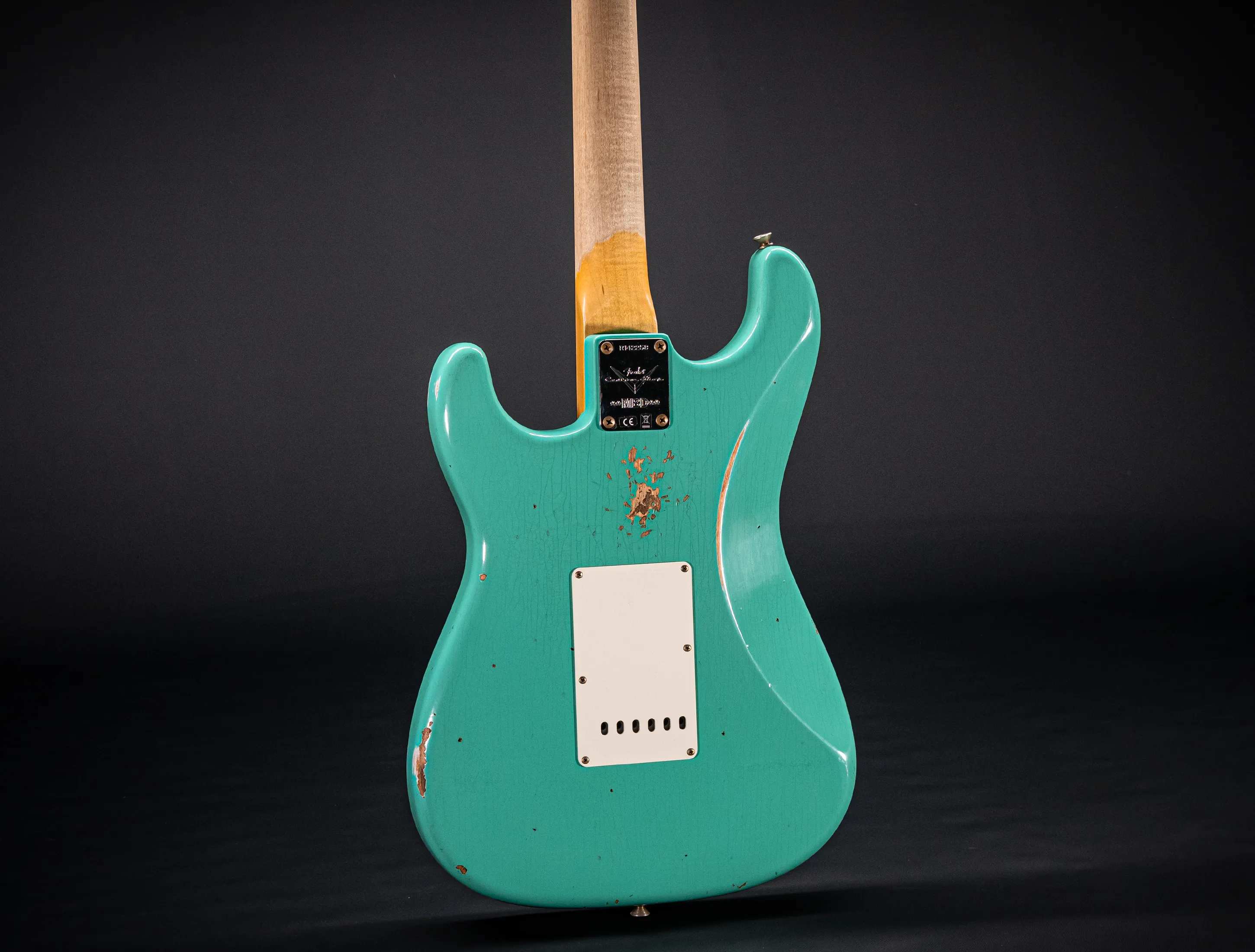 Fender MBD 1963 Stratocaster Relic - Aged Sea Foam Green