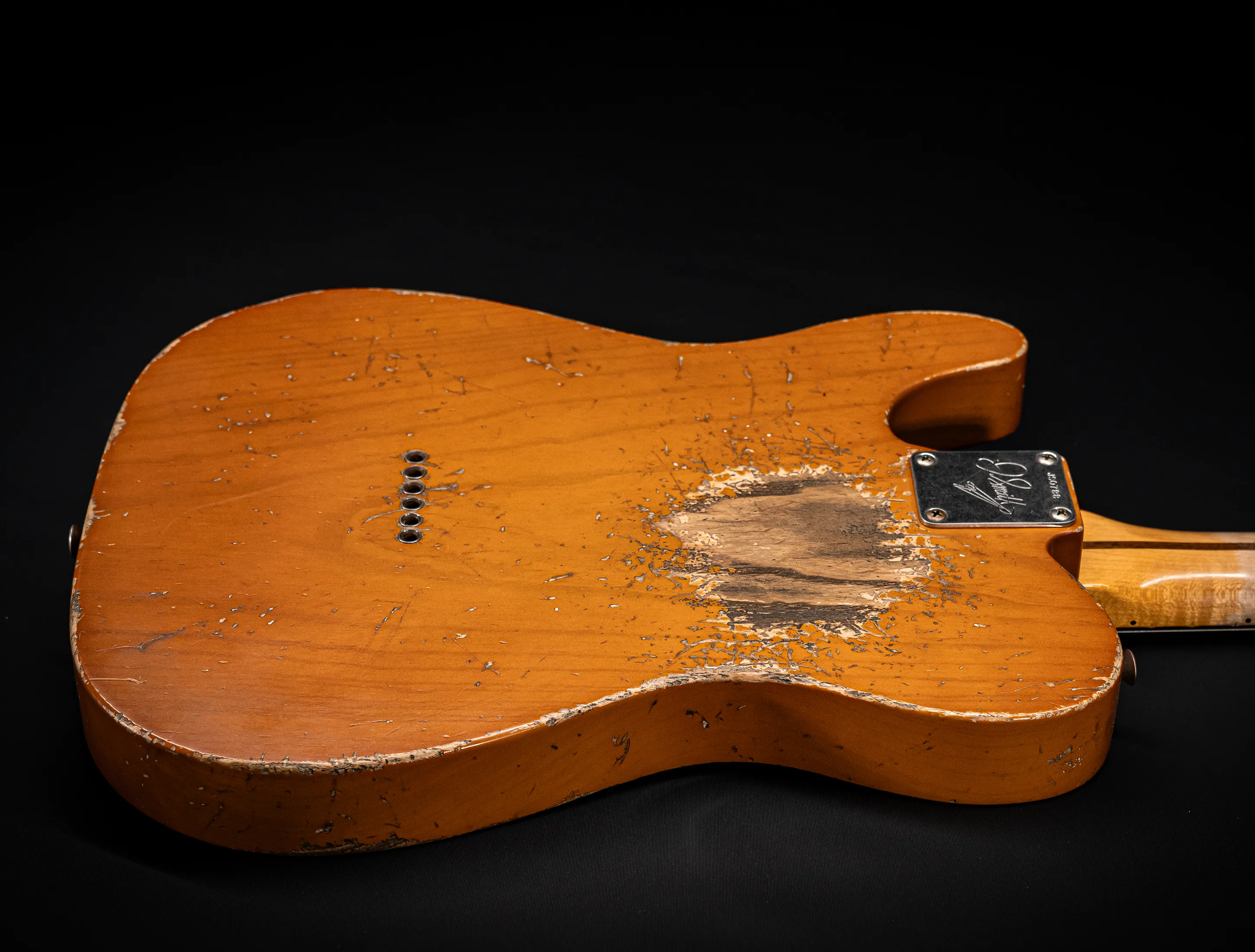 Fender Senior Masterbuilt Jason Smith 1952 Telecaster Heavy Relic - 1pc Ash Butterscotch Blonde