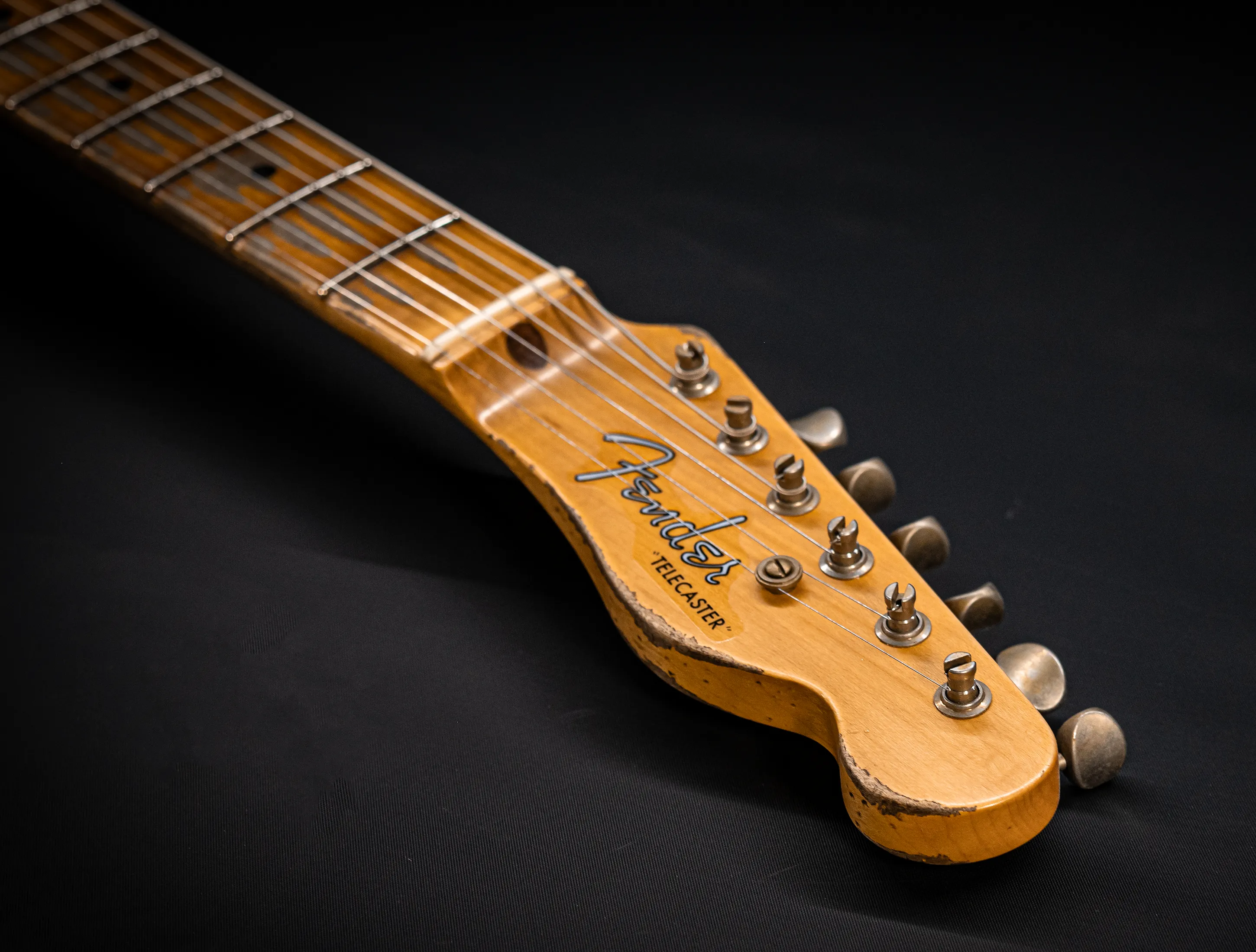 a173253Fender MBD Limited 1952 Humbucker Telecaster Heavy Relic - Butterscotch Blonde Muikhaus-Hermann