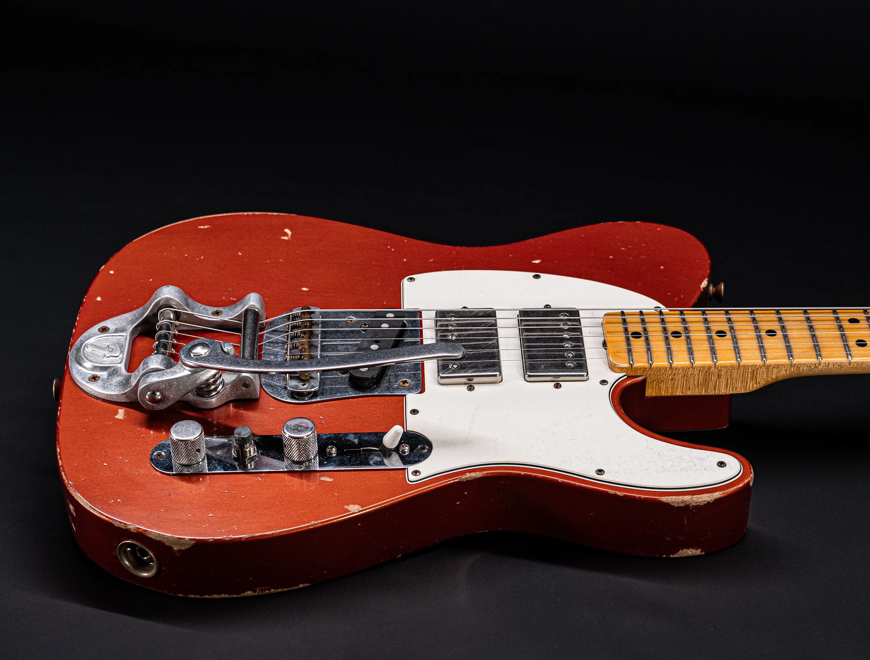 Fender Masterbuilt Dennis Galuszka Limited Edition Mike Campbell 1972 „Red Dog“ Telecaster